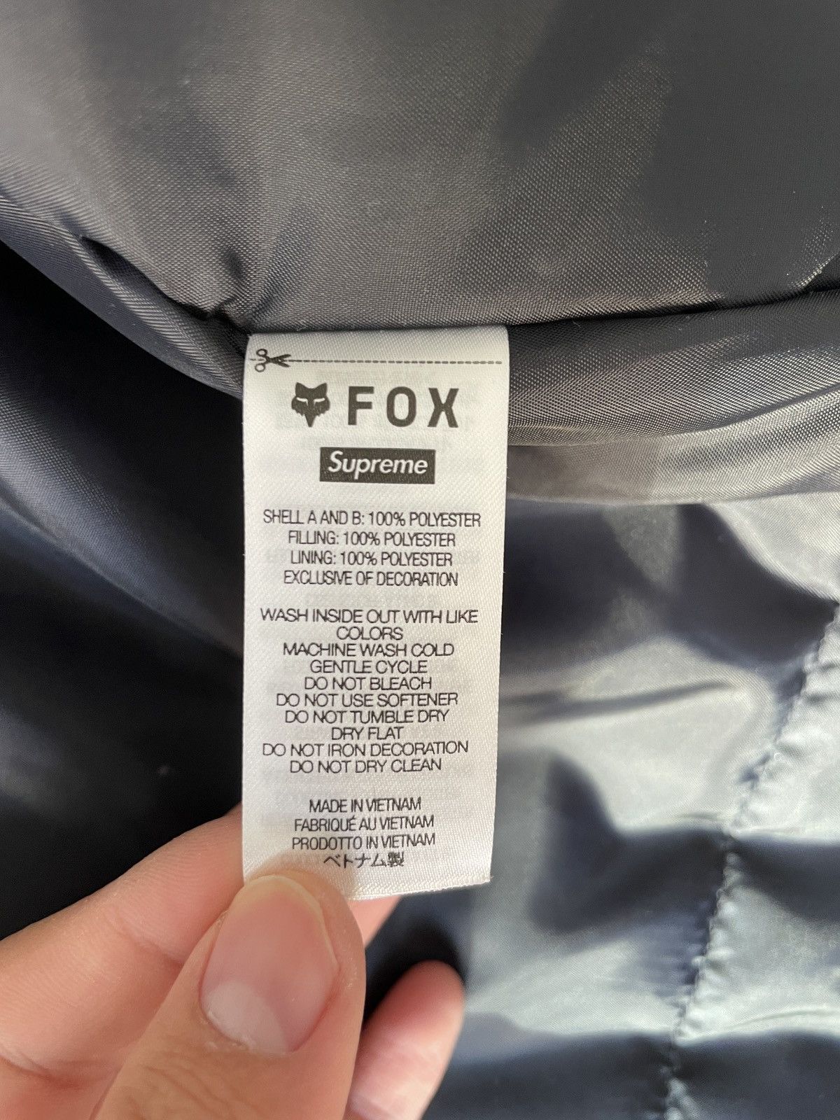 Fox Racing × Supreme FOX Racing x Supreme collab Racing