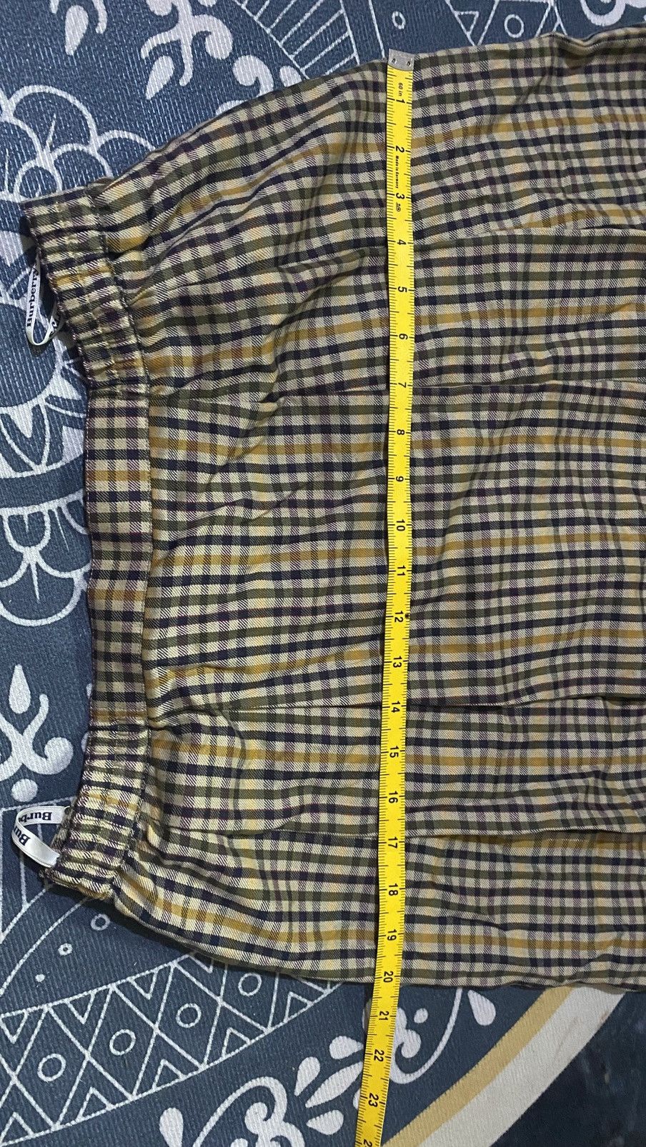 Burberry Prorsum Vintage Burberrys Midi Skirt Size 29" - 18 Thumbnail