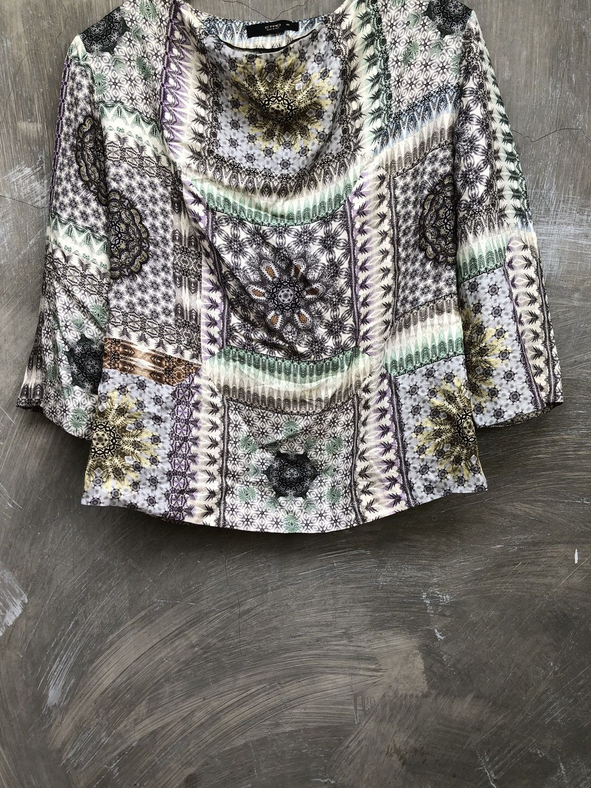 Etro Etro Milano Women Blouse Tops Size L / US 10 / IT 46 - 3 Thumbnail