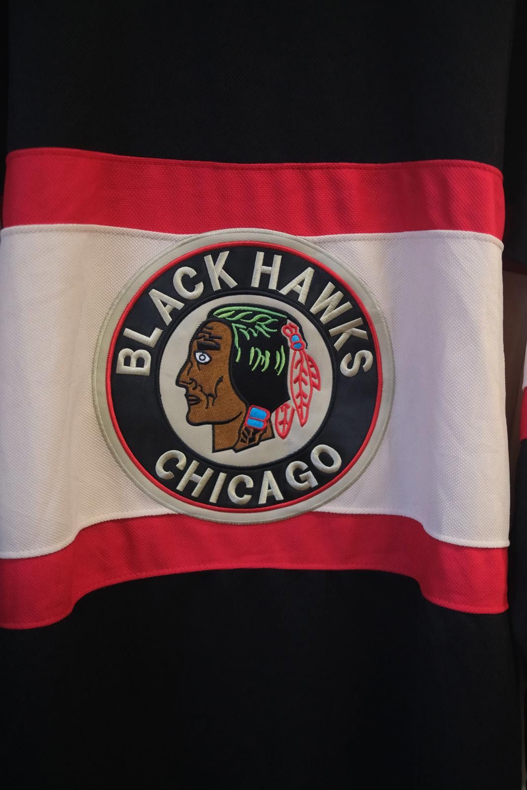 Reebok 09' Reebok Chicago Blackhawks Hockey Jersey Size ONE SIZE - 3 Thumbnail