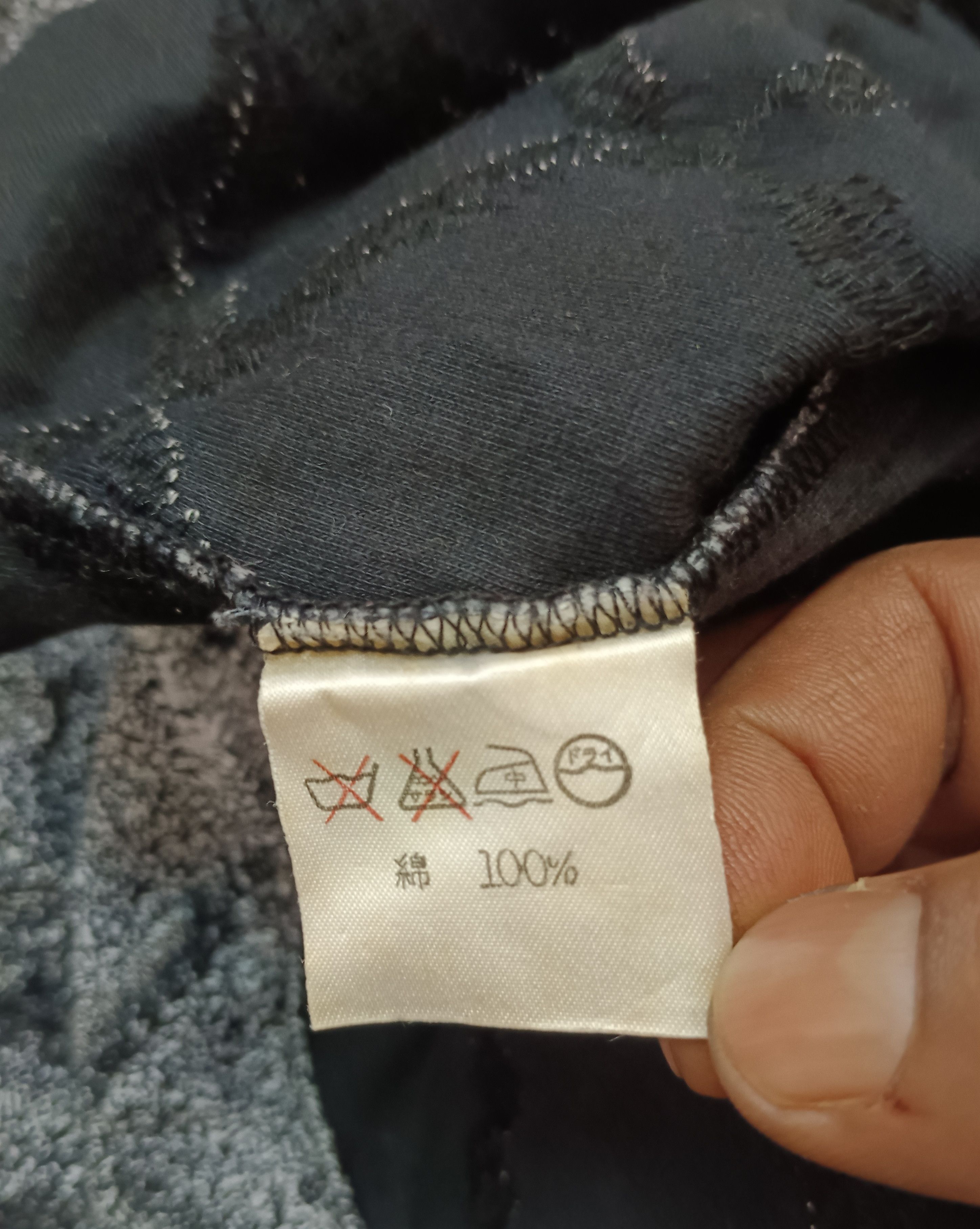 Issey Miyake × Japanese Brand Vintage 80s Issey Miyake Quilted Long Sleeve Top Sweatshirt Size US M / EU 48-50 / 2 - 8 Thumbnail