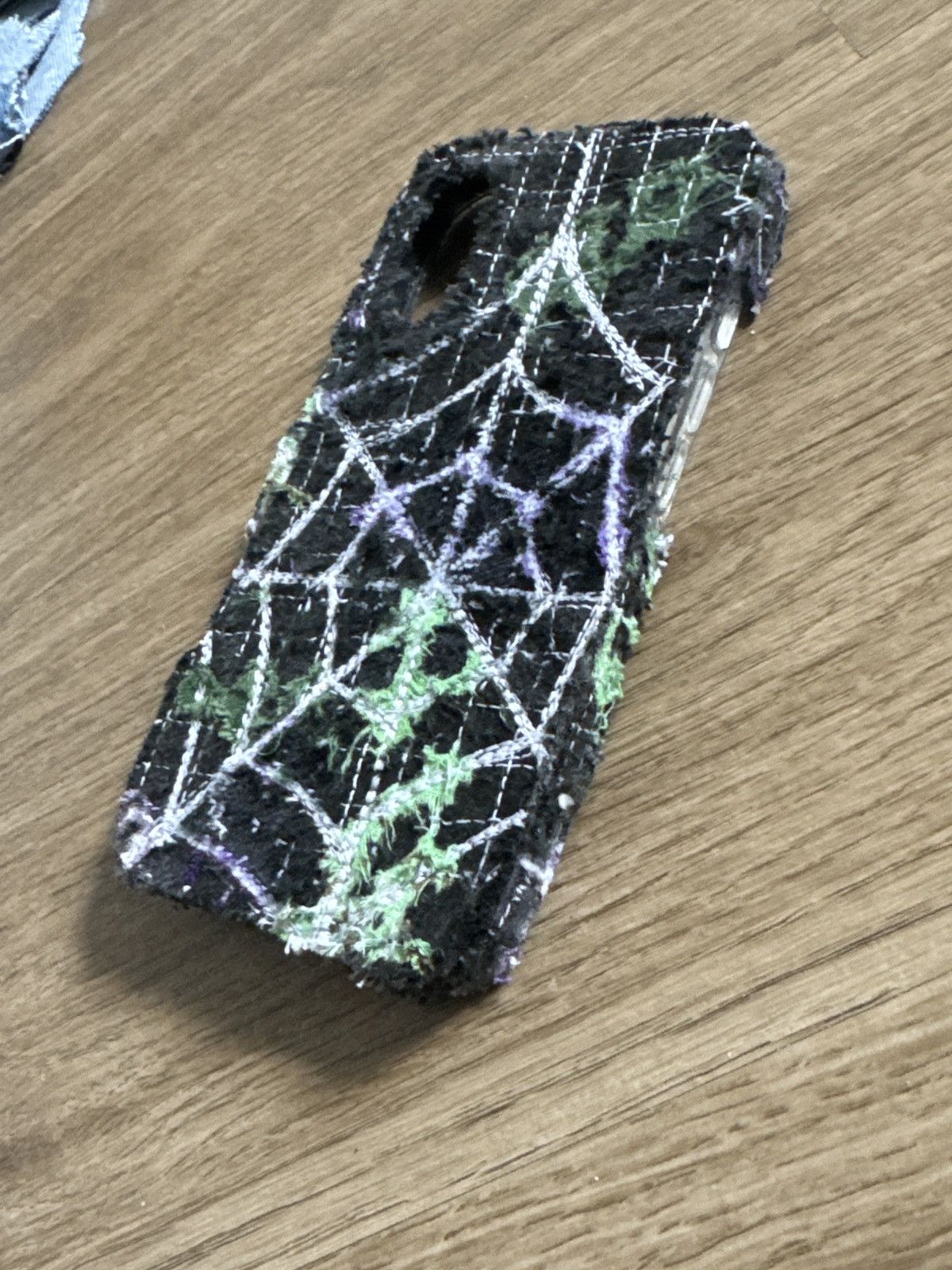Japanese Brand Spiderweb Boro Iphone Case Size ONE SIZE - 2 Thumbnail
