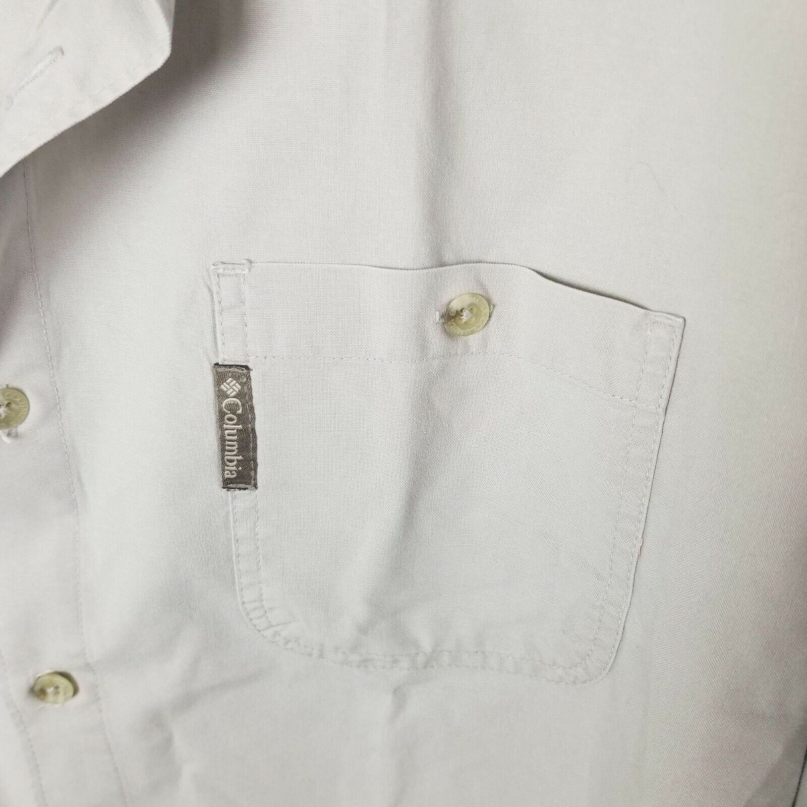 Columbia Vintage Columbia Mens Khaki Canvas Shooting Hunting Shirt XL Size US XL / EU 56 / 4 - 3 Thumbnail