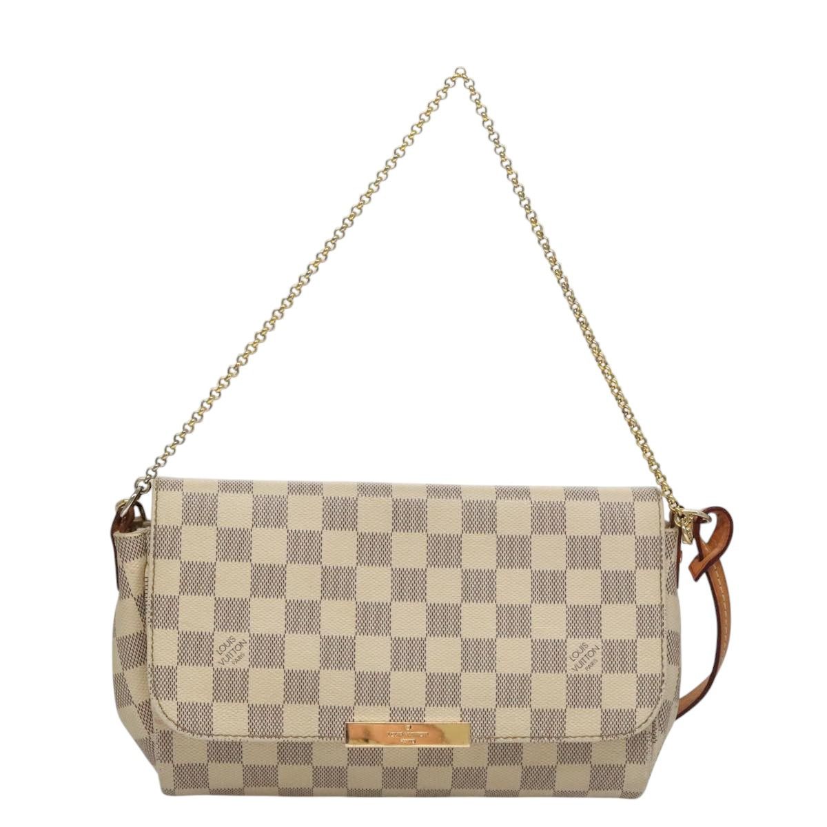 Louis Vuitton Favorite White Canvas Shoulder Bag (Pre-Owned) Size ONE SIZE - 1 Thumbnail