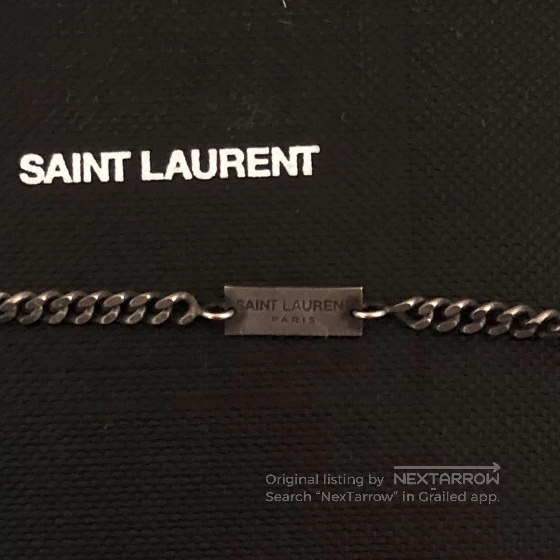 Saint Laurent Paris Saint Laurent 16SS Music Note Necklace. Size ONE SIZE - 3 Thumbnail