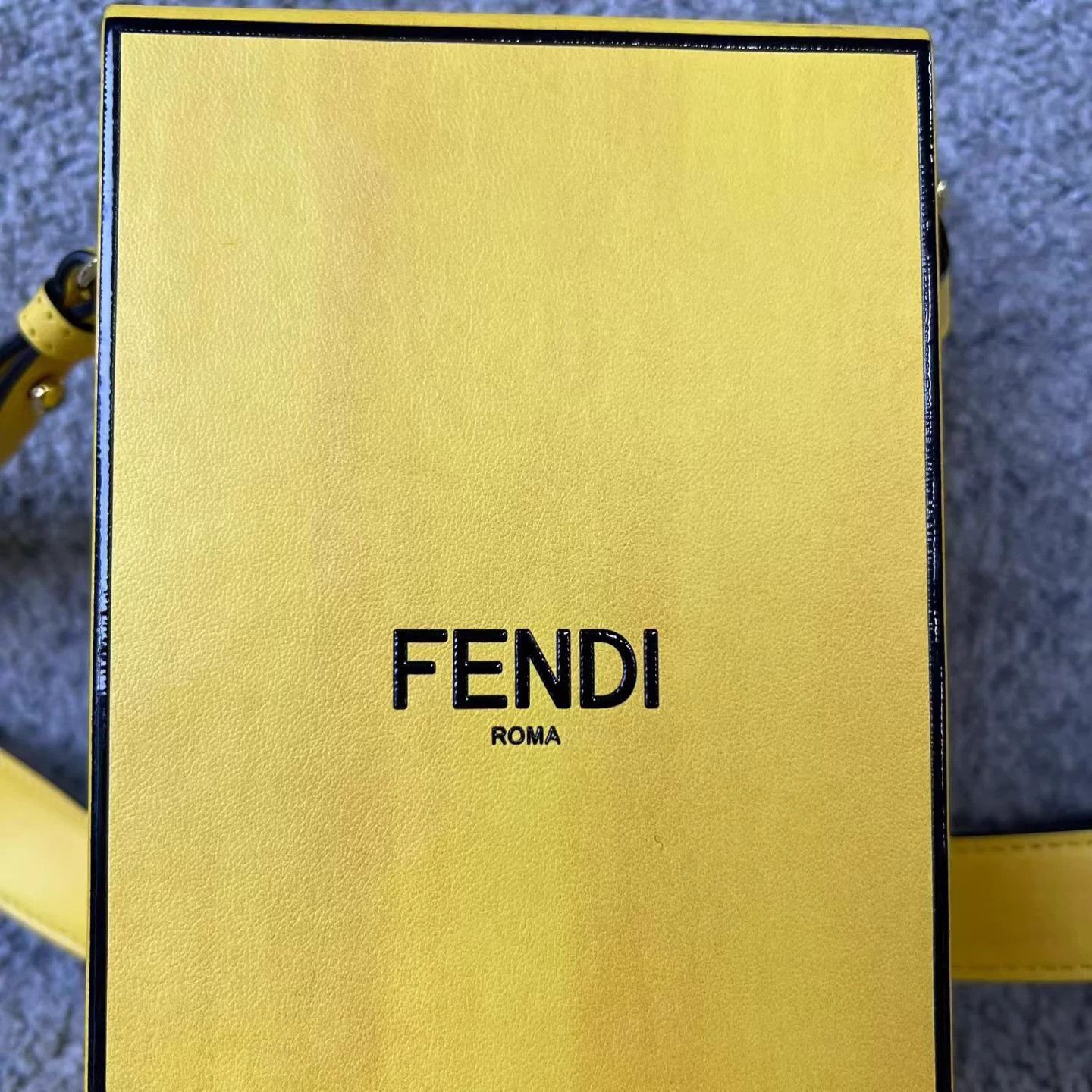 Fendi Fendi Yellow Box Mini Crossbody/Shoulder Bag Size ONE SIZE - 2 Thumbnail