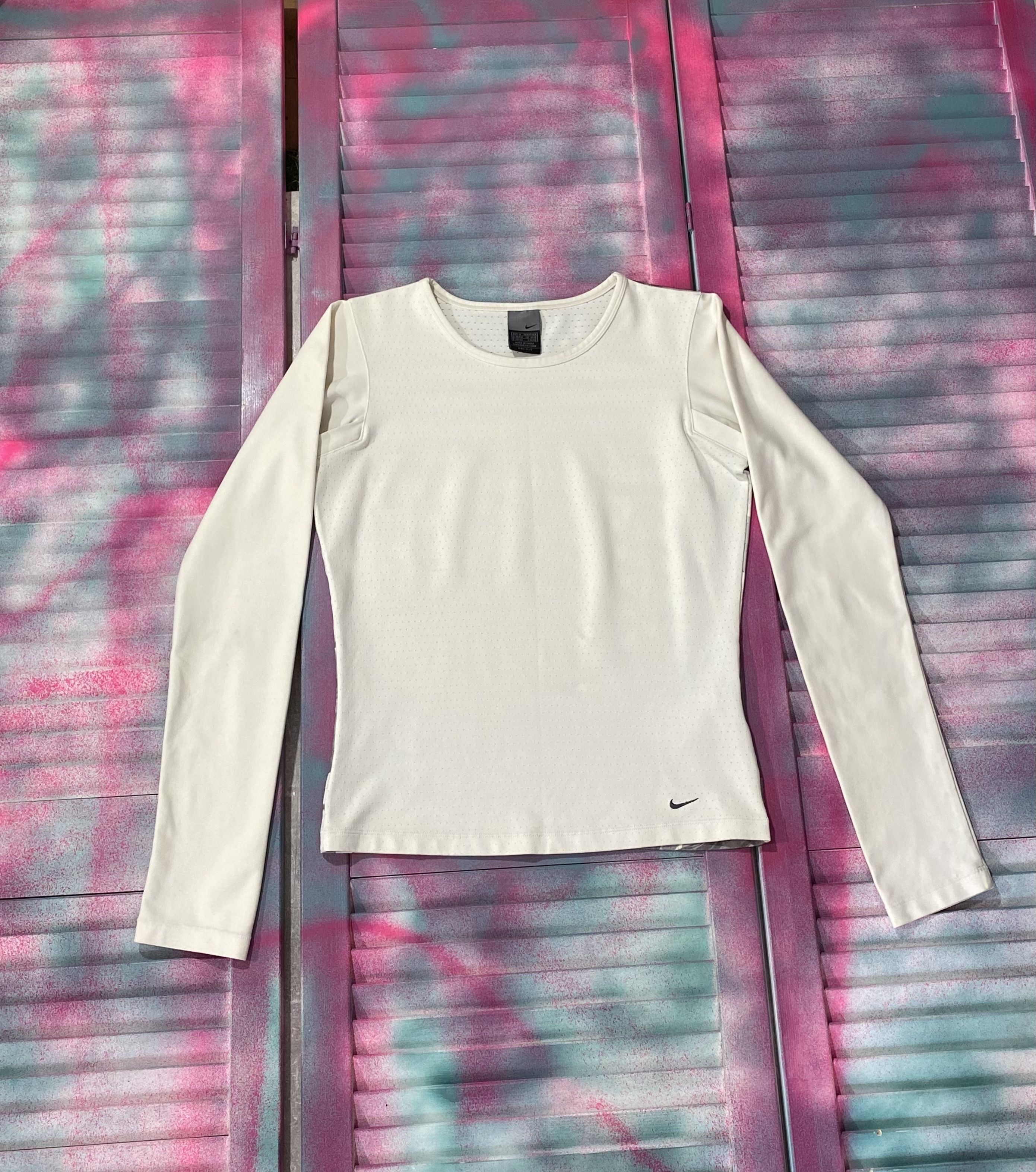 Nike Vintage Y2K Nike Abstract Long Sleeve Sports wear Size M / US 6-8 / IT 42-44 - 1 Thumbnail