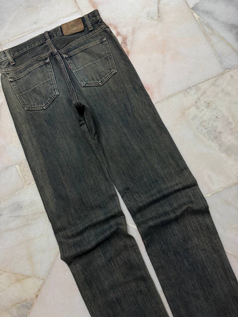 If Six Was Nine VINTAGE GOLD RUSH FADE RUSTY WIDE DARK JEANS JAPAN Size US 28 / EU 44 - 16 Thumbnail