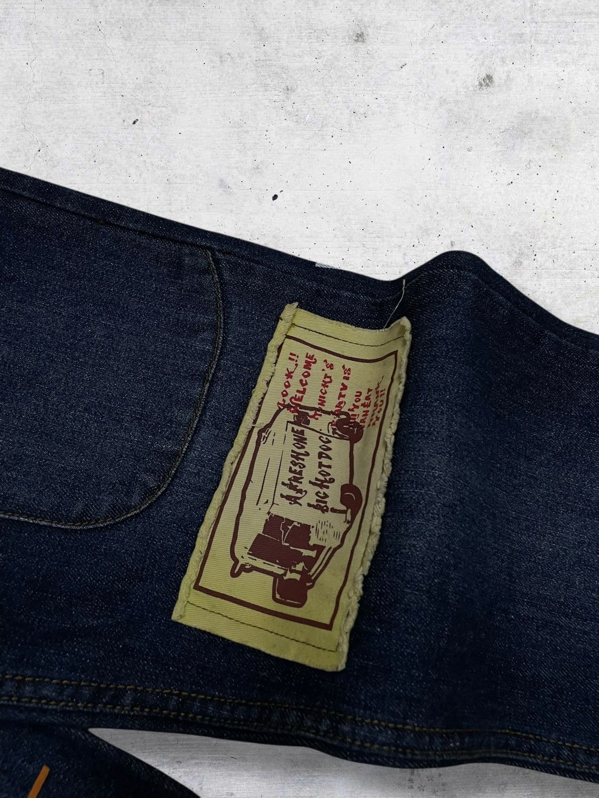 Hysteric Glamour VINTAGE SUNNY SMITH CRAFTED 90S JAPAN DESIGNER ARCHIVE DENIM Size US 32 / EU 48 - 9 Thumbnail