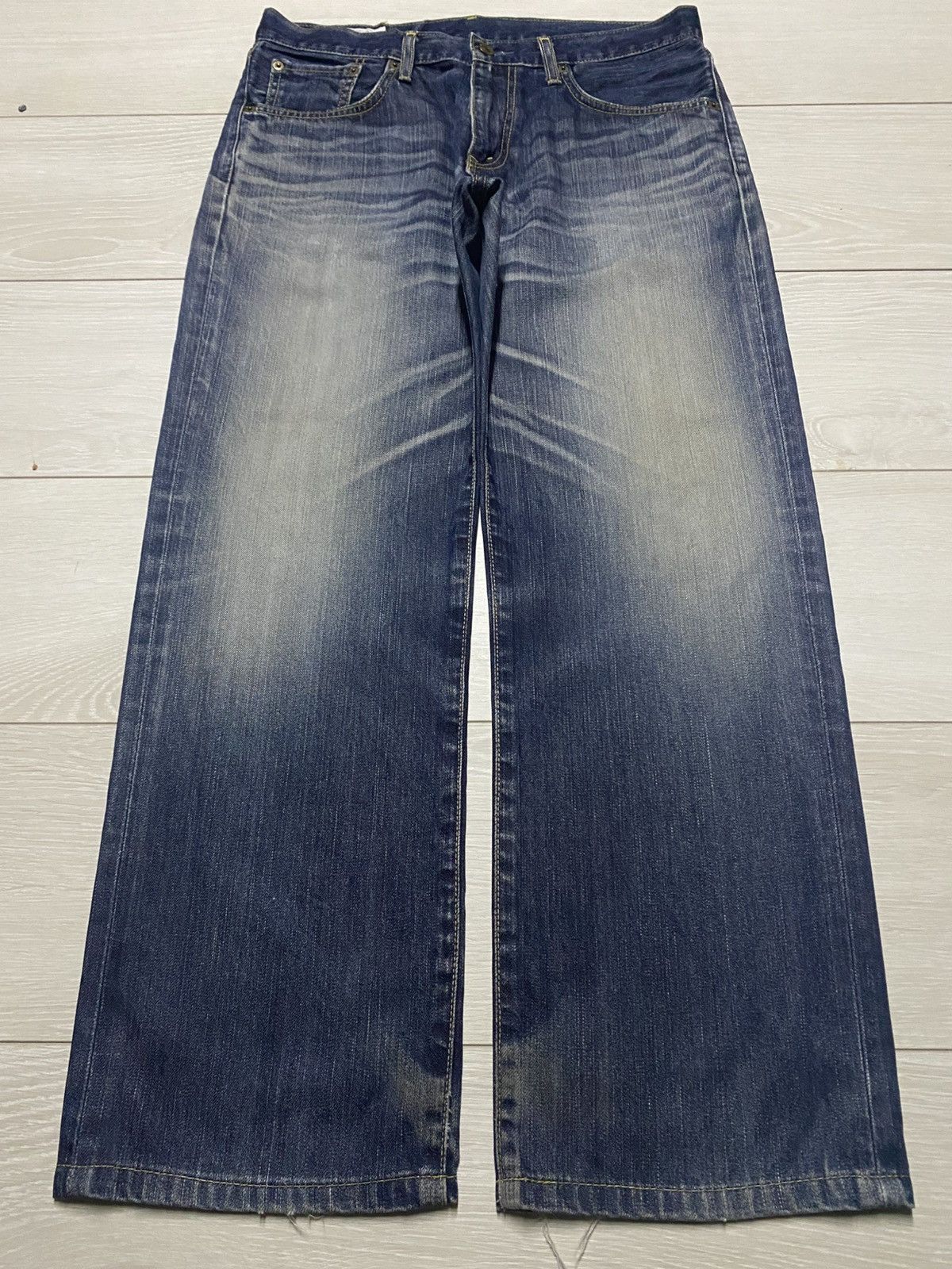 Edwin Vintage Edwin 503 Mud Wash Baggy Jeans Size US 32 / EU 48 - 1 Thumbnail