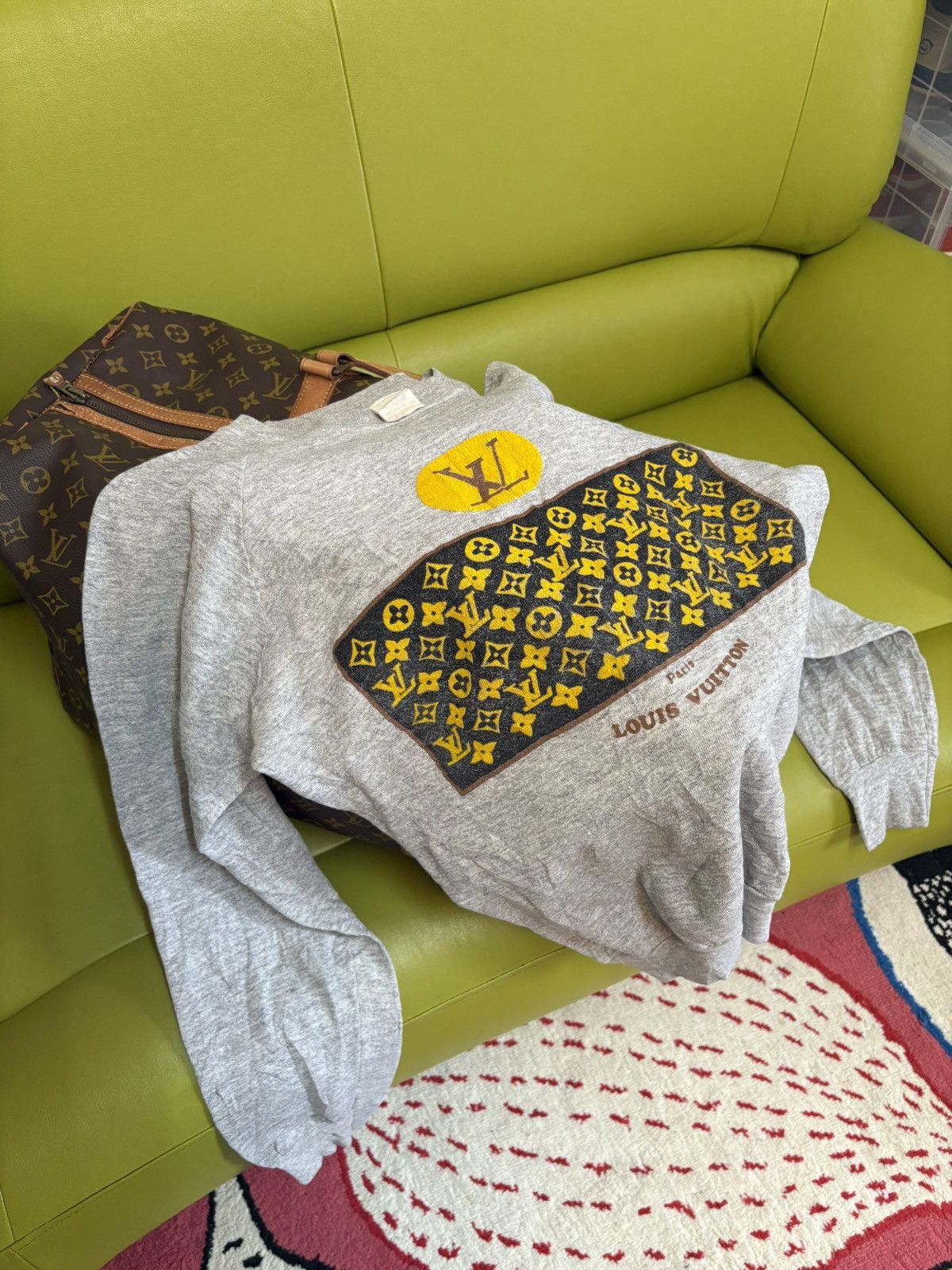 Designer 90’s LOVIS Vuitton Bootleg Size US L / EU 52-54 / 3 - 3 Thumbnail