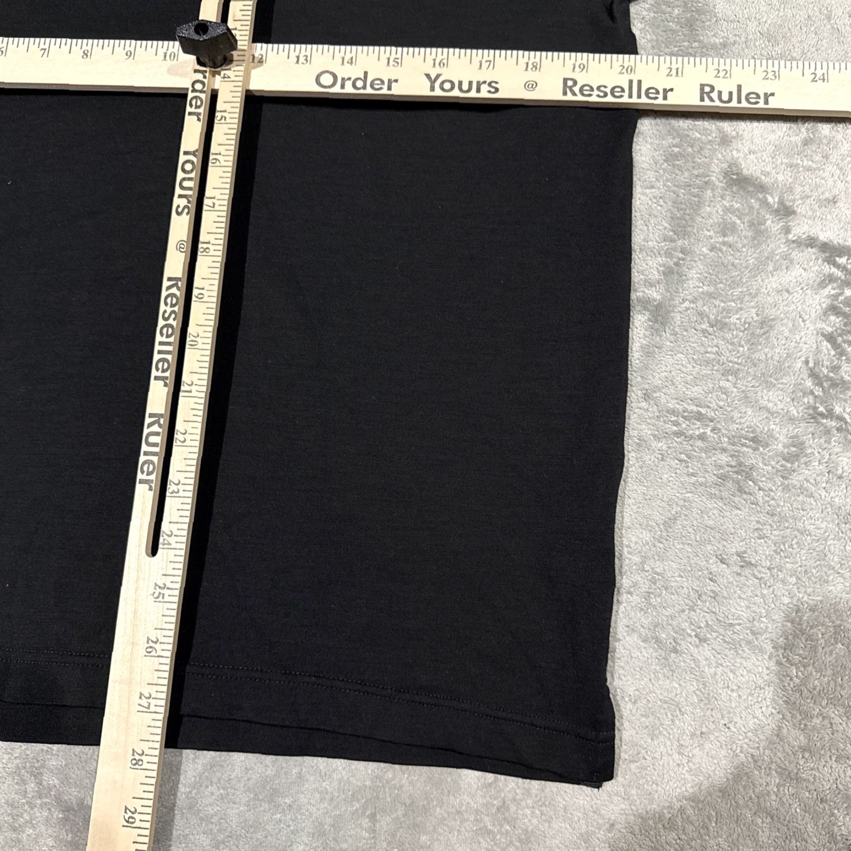 Vintage rewoolution Polo Shirt Men Large Black 100% Merino Wool Long Sleeve Rugby Moisture Wicking Size US L / EU 52-54 / 3 - 5 Thumbnail