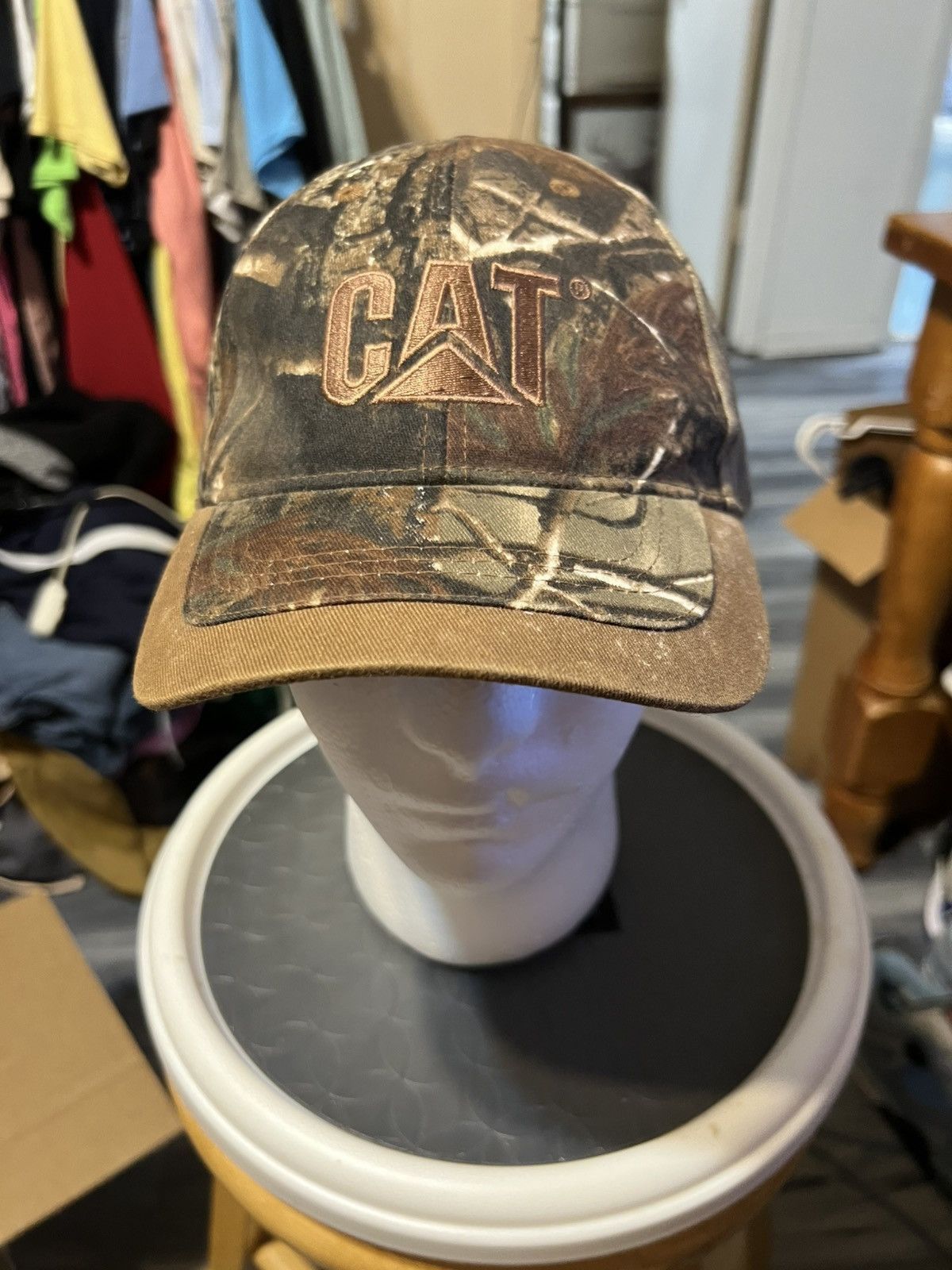 Vintage Dri Duck CAT Camouflage Hat Size ONE SIZE - 1 Thumbnail