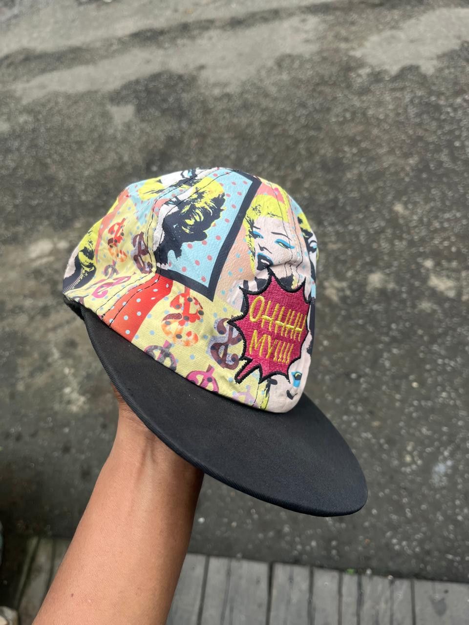 Hysteric Glamour Vintage Pop Art Comic Print Snap Back Marilyn Monroe Ohhh My Size ONE SIZE - 8 Thumbnail