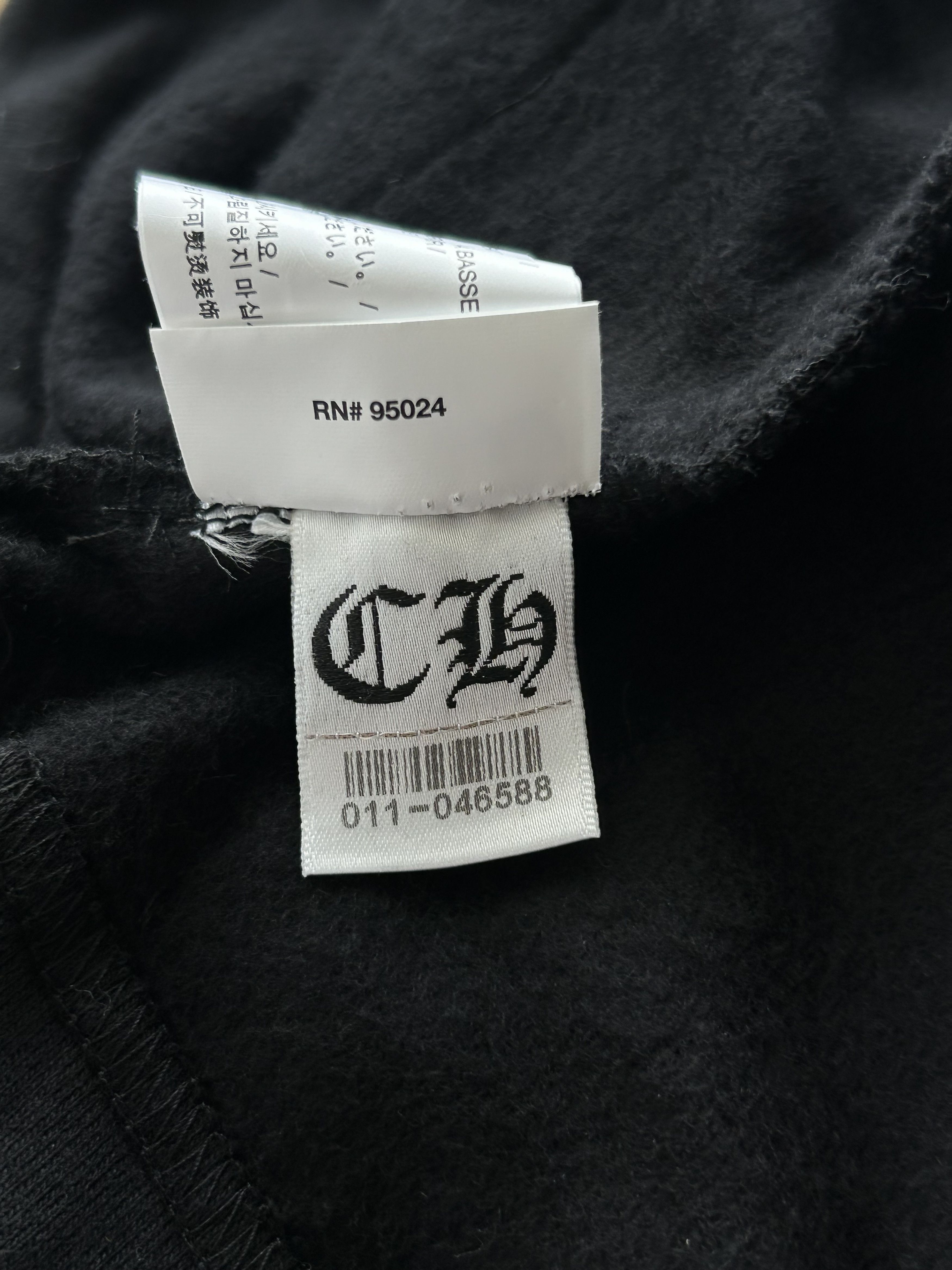 Chrome Hearts Chrome Hearts Black & White Dagger Logo Women's Sweatpants Size 34" / US 12 / IT 48 - 6 Thumbnail