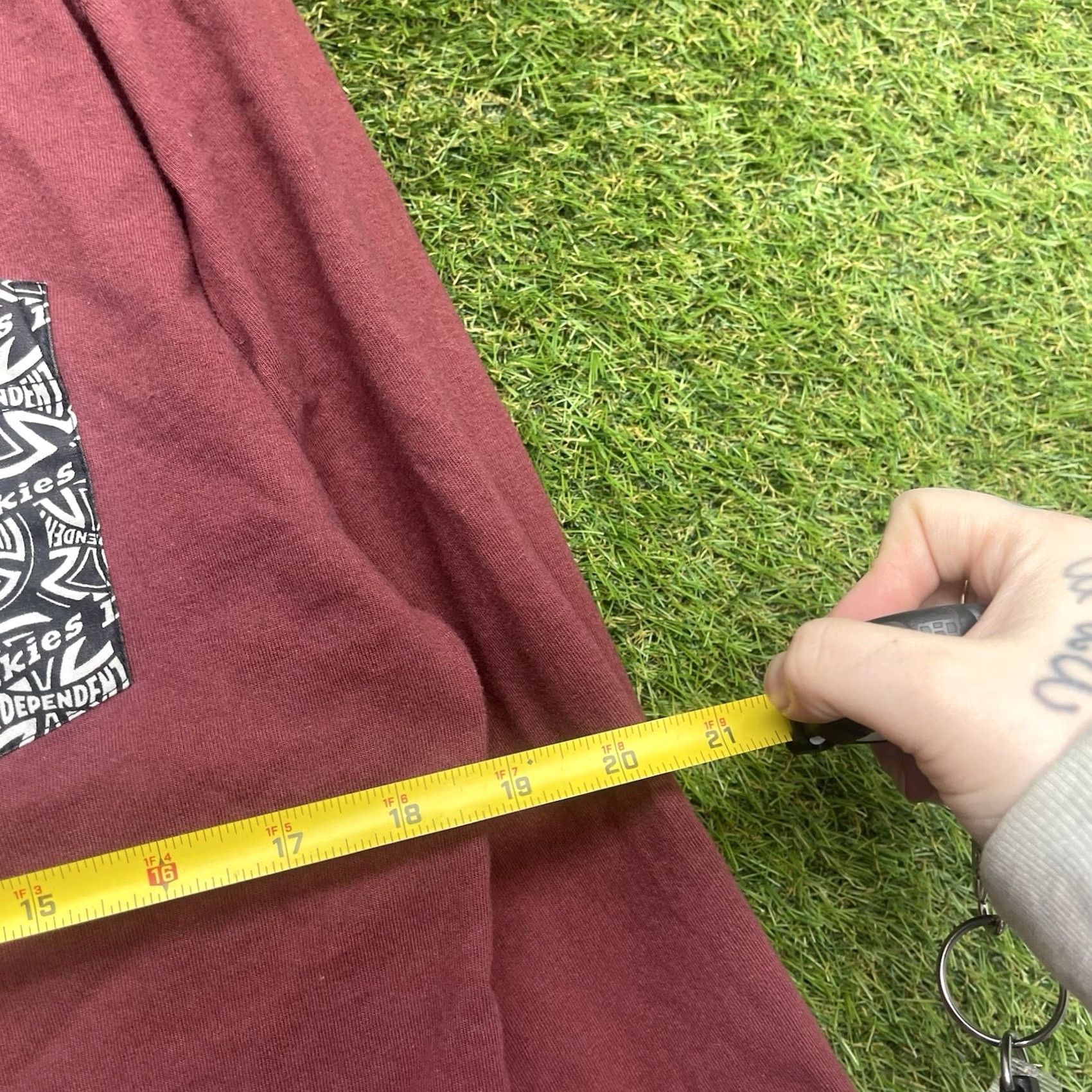 Dickies Dickies Independent Shirt Mens Small Long Sleeve Paisley Pocket Work y2k Collab Size US S / EU 44-46 / 1 - 4 Thumbnail