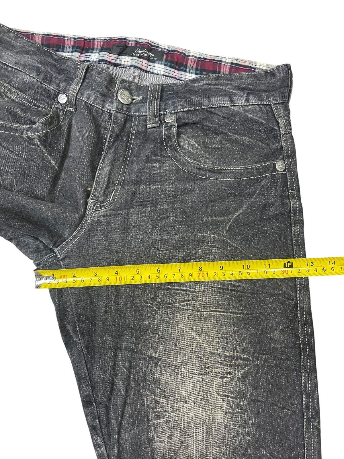 Japanese Brand Vintage Dominate Handcrafted Jeans Straight Cut Size US 34 / EU 50 - 8 Thumbnail