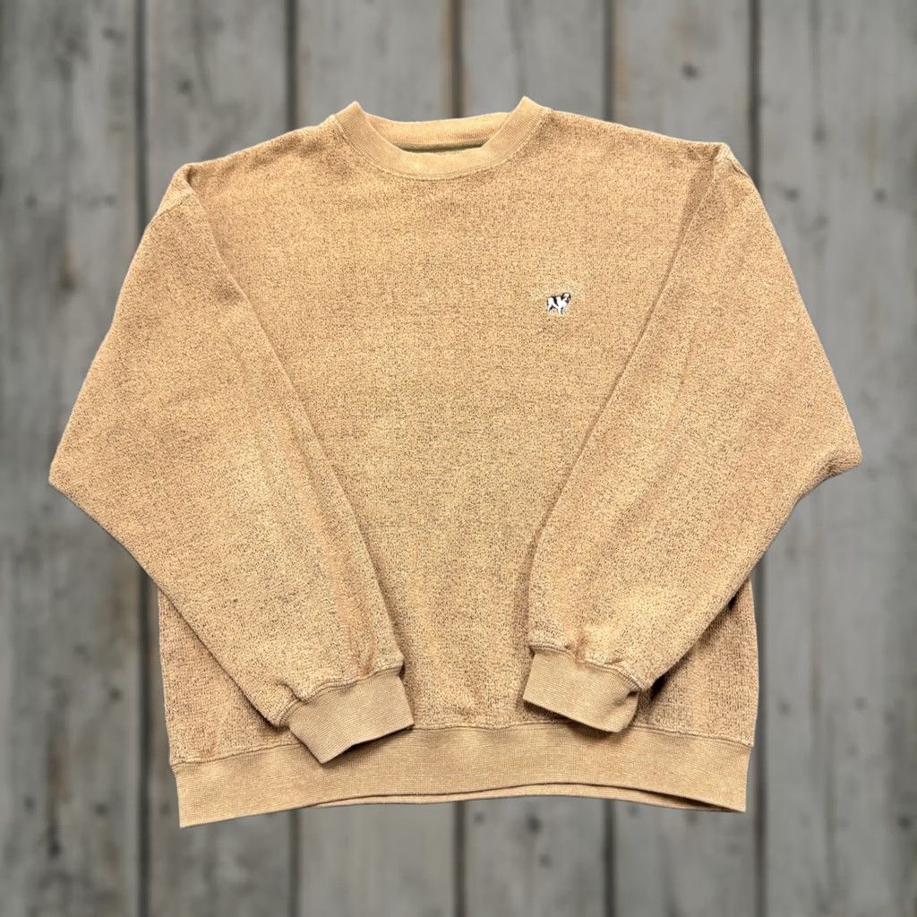 Big Dogs Big Dogs Sweater Pullover Men's Small Cotton Blend Embroidered Beige Casual Distressed Pre-owned S Mens Beige Size US S / EU 44-46 / 1 - 1 Thumbnail