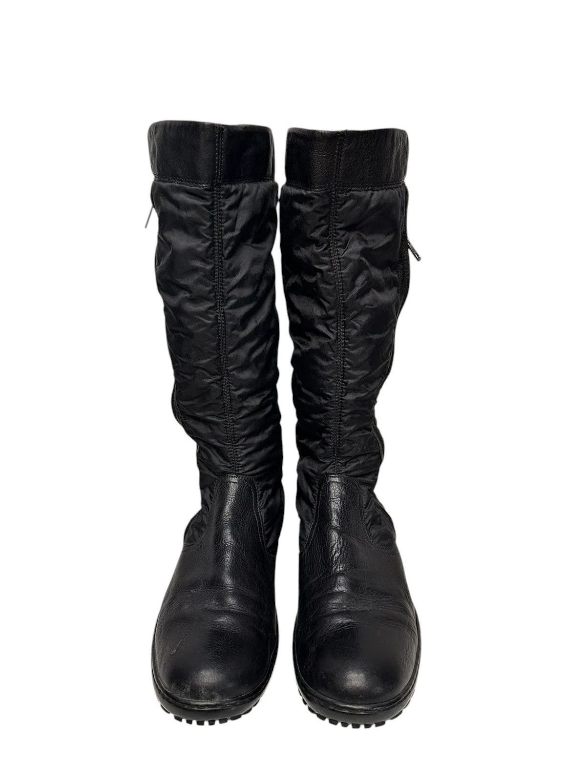 If Six Was Nine High slim fit black leather boots Maison Margiela 2000 style Size US 10 / IT 40 - 3 Thumbnail