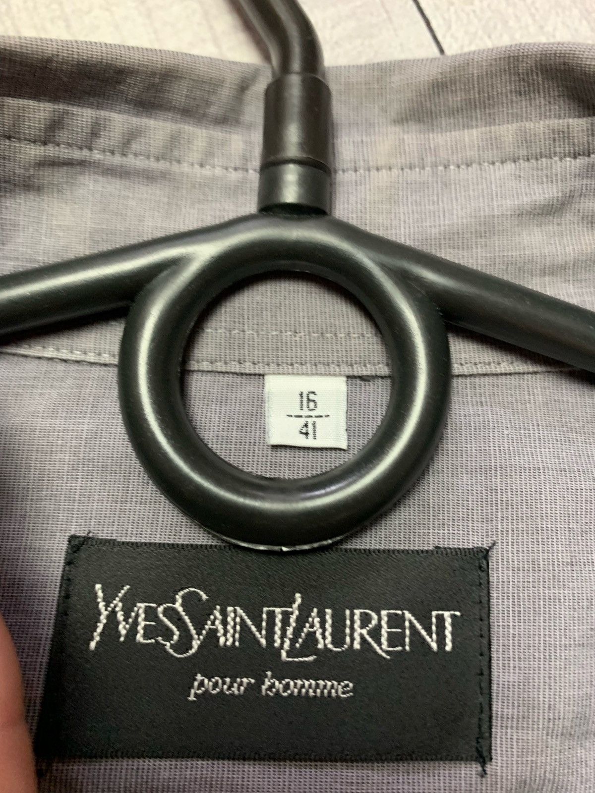 Yves Saint Laurent Yves saint Laurent vintage shirt ysl Size L Size US L / EU 52-54 / 3 - 5 Thumbnail
