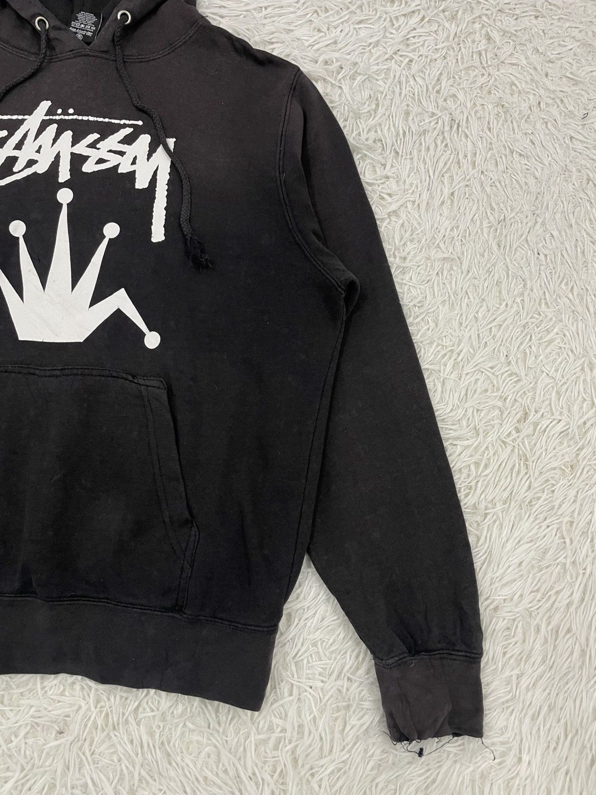 Stussy Vintage Sunfaded Stussy Crown Hoodie Size US S / EU 44-46 / 1 - 3 Thumbnail