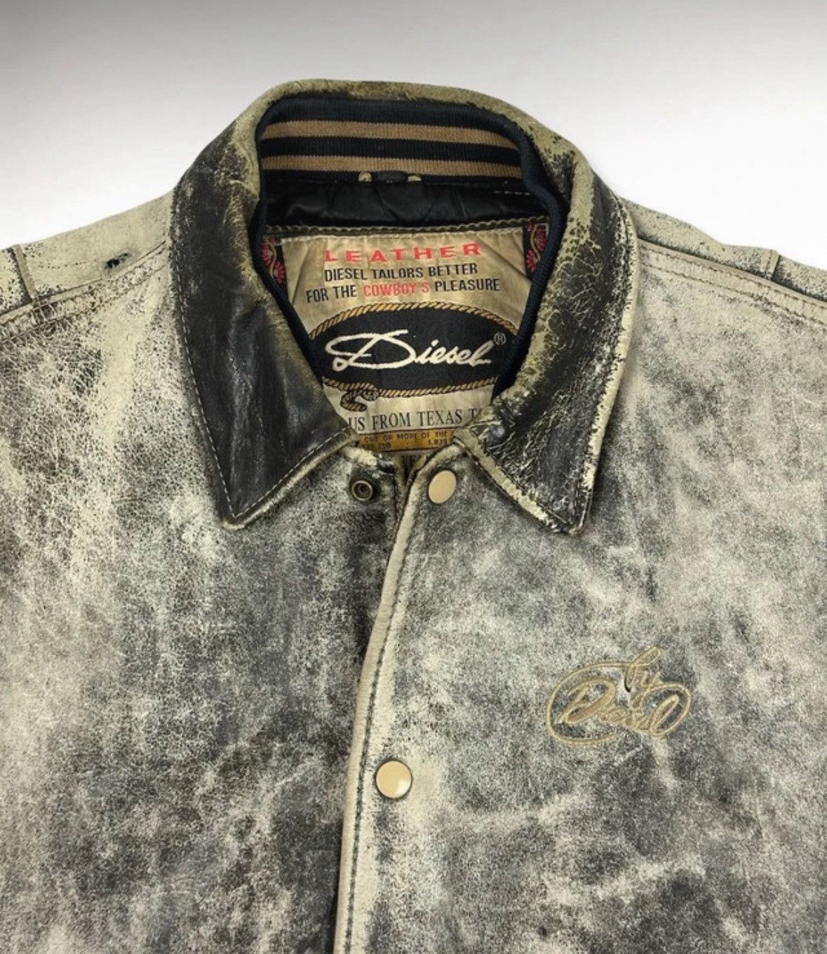 Diesel Diesel iconic vintage leather jacket XL Size US XL / EU 56 / 4 - 4 Thumbnail