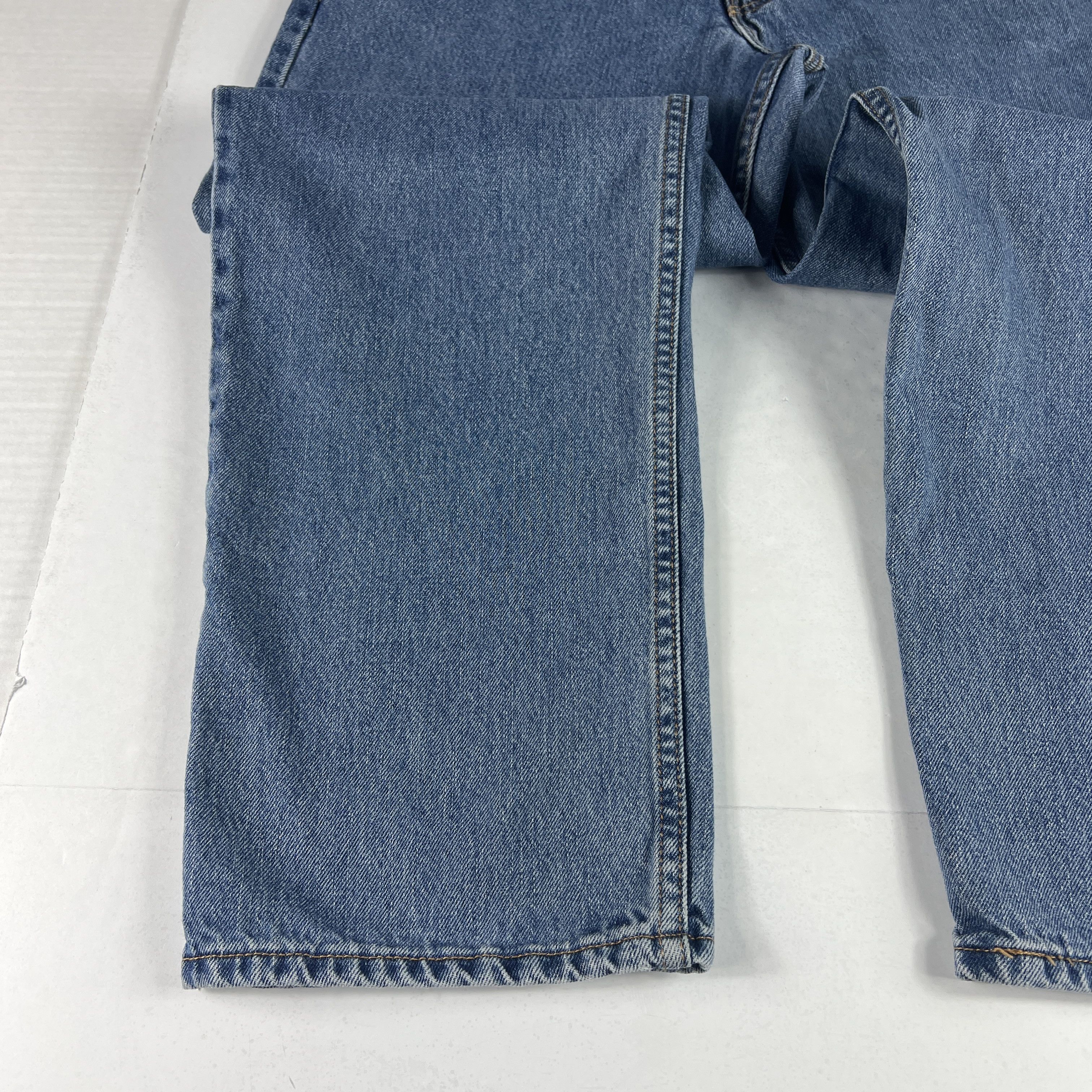 Levi's × Vintage Y2K Levi's Jeans 550 Relaxed Blue Faded Cotton Denim Size US 34 / EU 50 - 6 Thumbnail