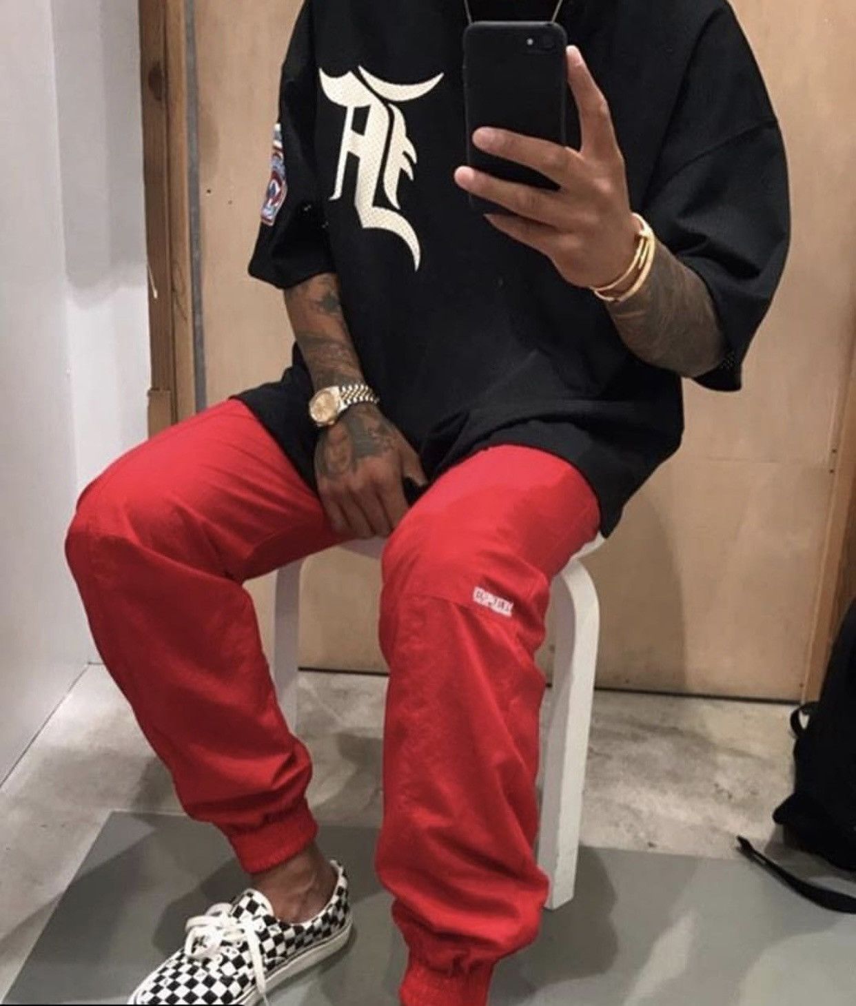 Fear Of God Fifth Collection Baseball Jersey Mesh T shirt