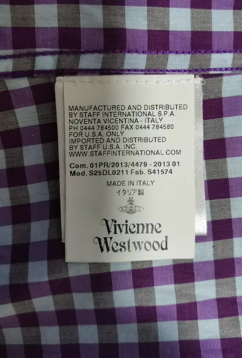 Vivienne Westwood vivienne westwood size1 men's shirt Size US M / EU 48-50 / 2 - 8 Thumbnail