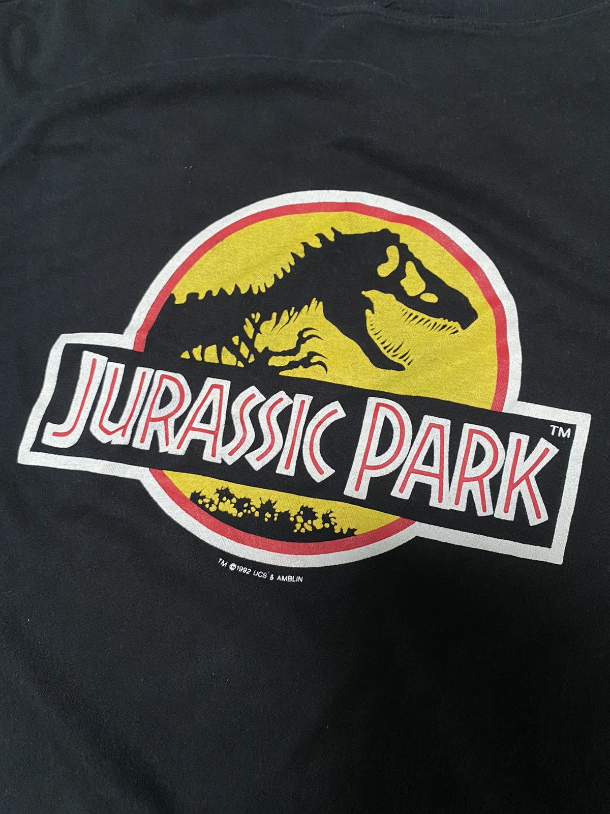 Universal Studios × Vintage 🔥Steal Deal🔥 Vintage 1992 Jurassic Park Tee Size US L / EU 52-54 / 3 - 7 Thumbnail