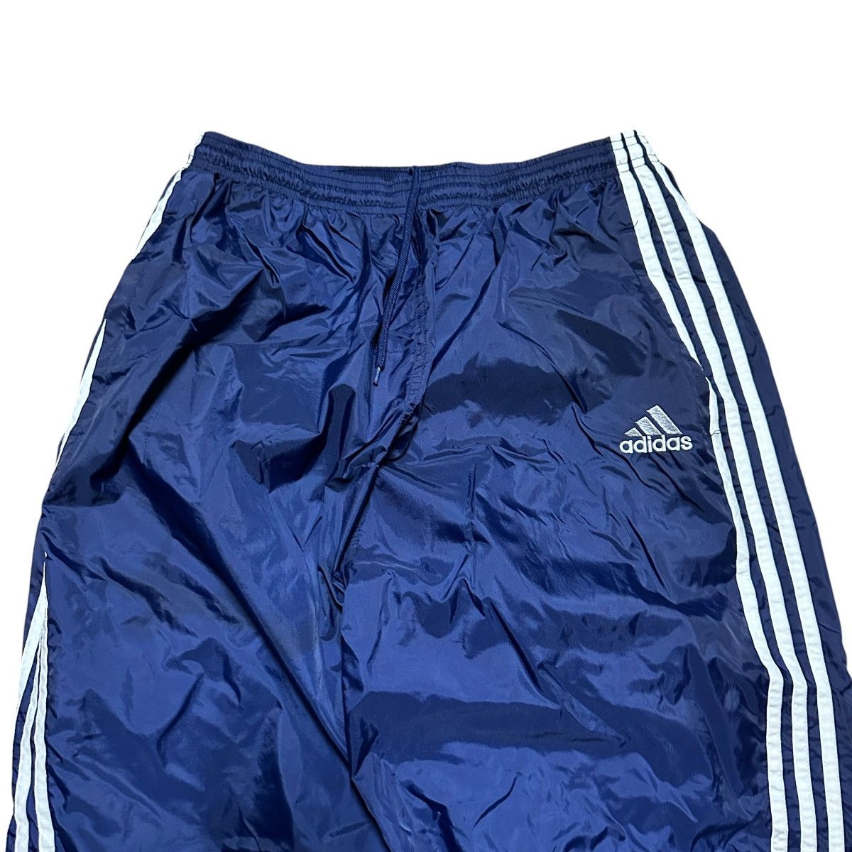 Adidas × Vintage Vintage 90s Adidas Blue Windbreaker Sweatpants Size US 36 / EU 52 - 3 Thumbnail