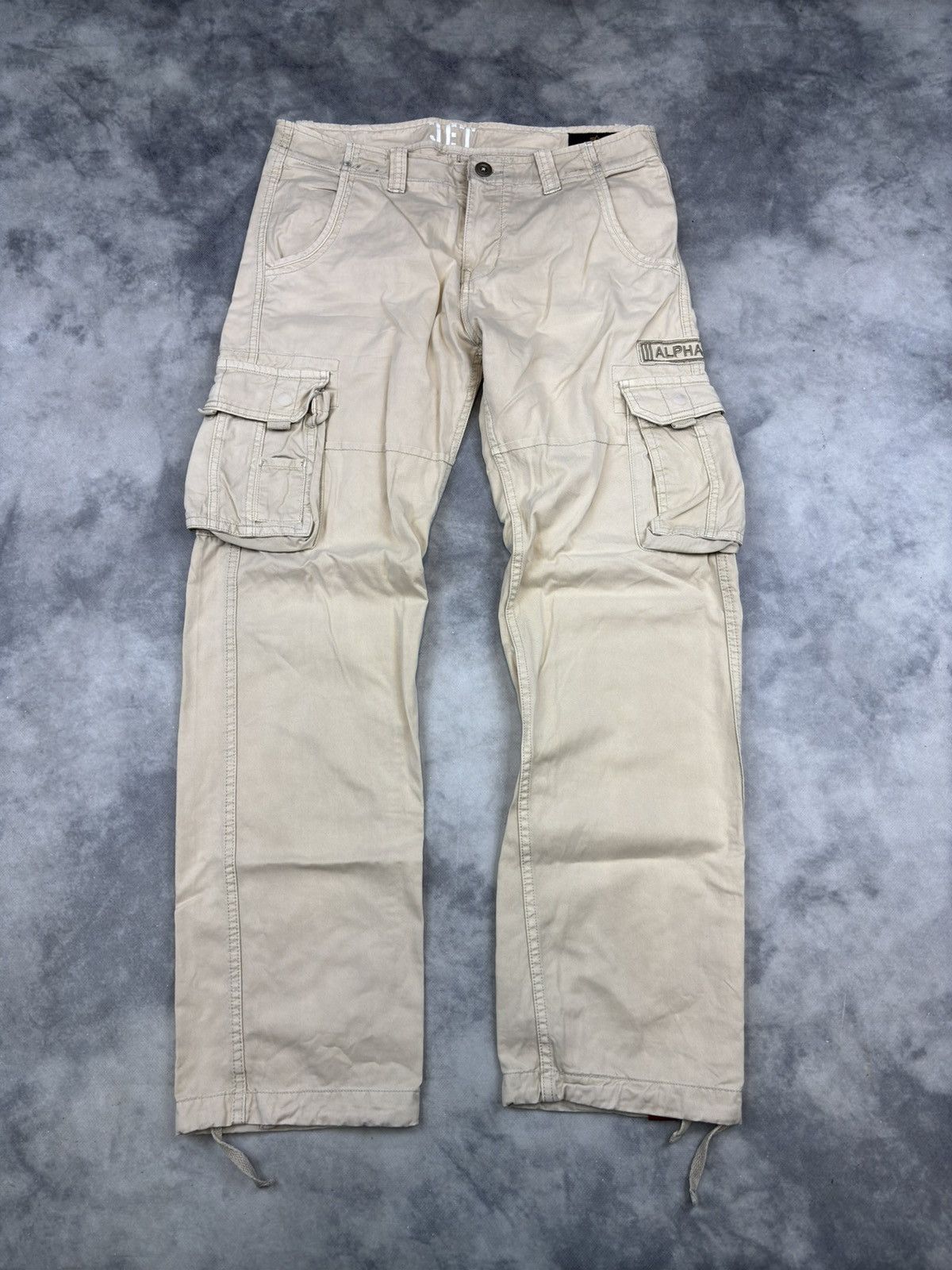 Alpha Industries Vintage Alpha Industries Cargo Bondage Pants Military 90’s Size US 32 / EU 48 - 1 Thumbnail