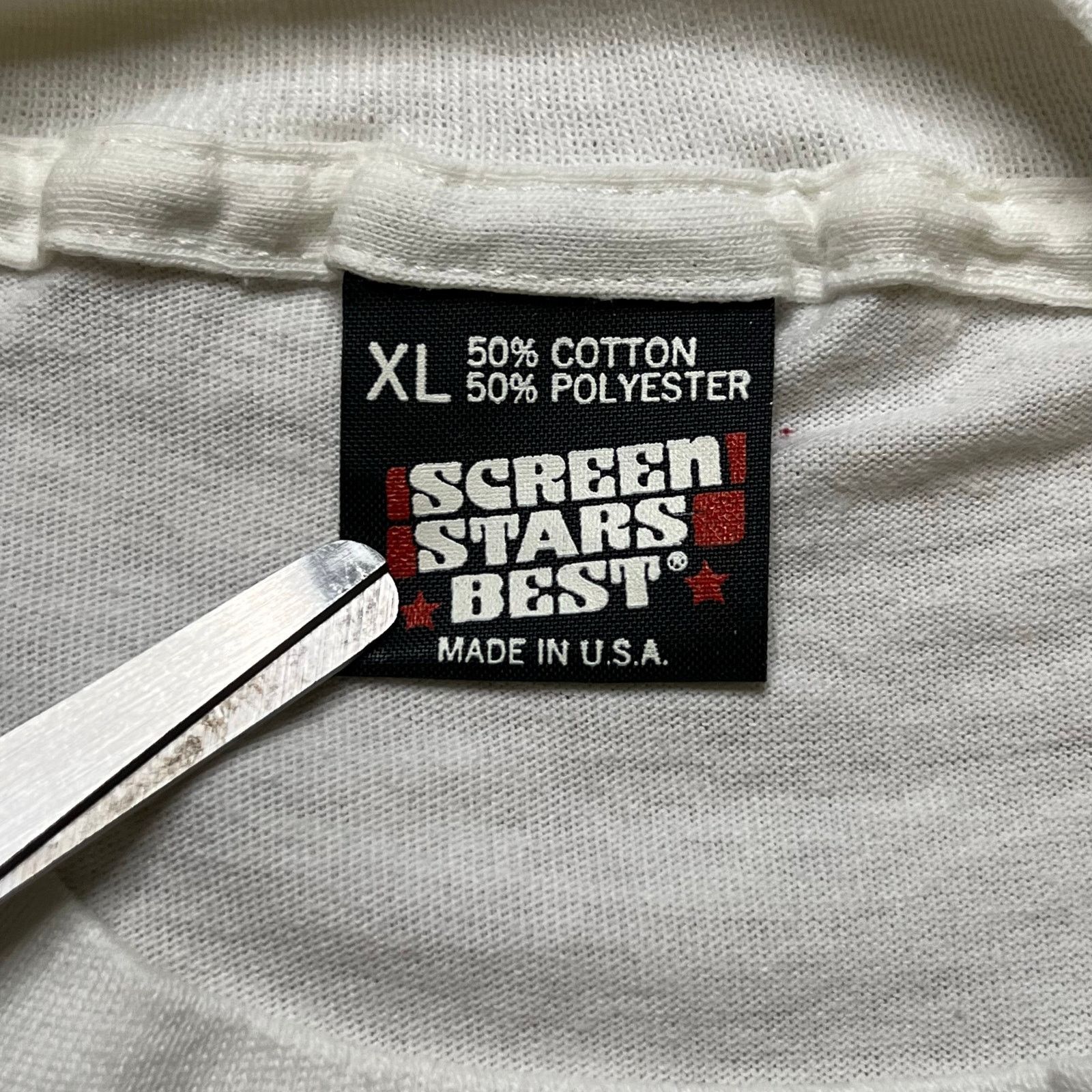 Vintage Vintage 80s Running Bay 5K 10K T Shirt Screen Stars USA XL Size US XL / EU 56 / 4 - 10 Thumbnail