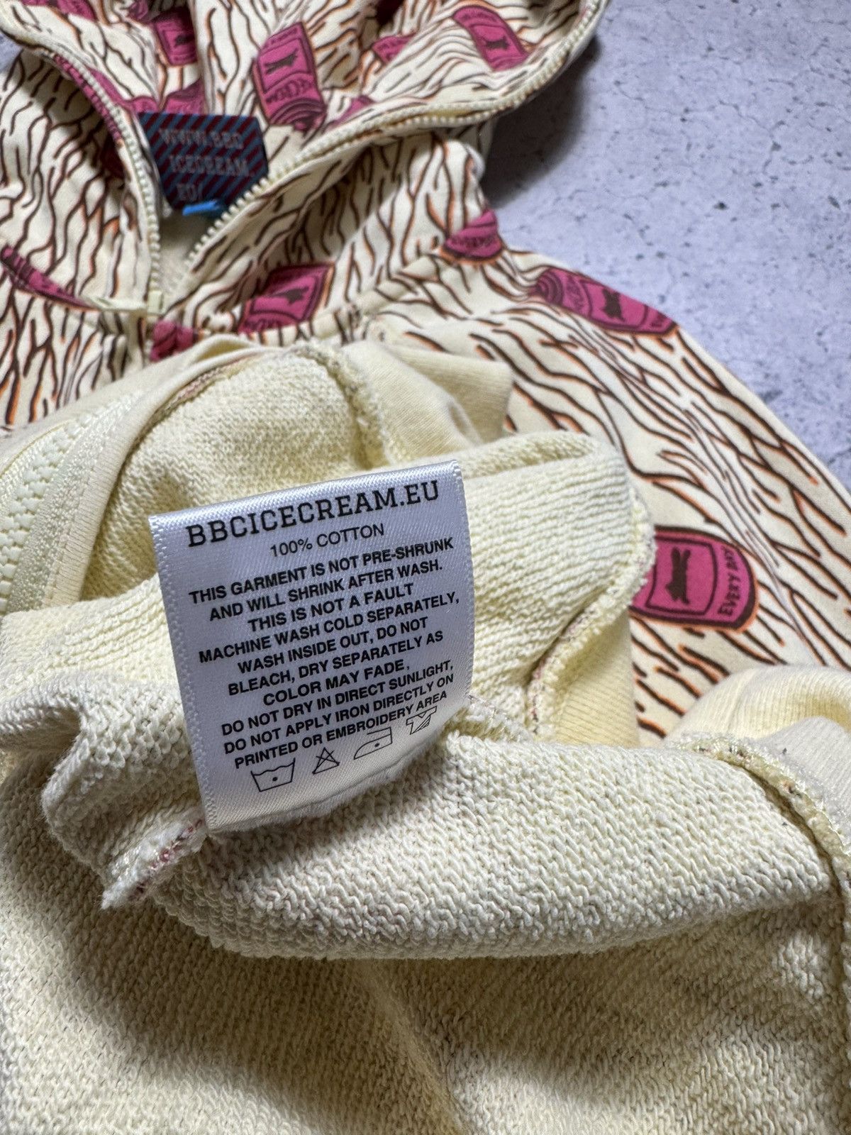 Icecream Icecream Billionaire Boys Club Full Zip Hoodie Overprint BBC Size US M / EU 48-50 / 2 - 12 Thumbnail