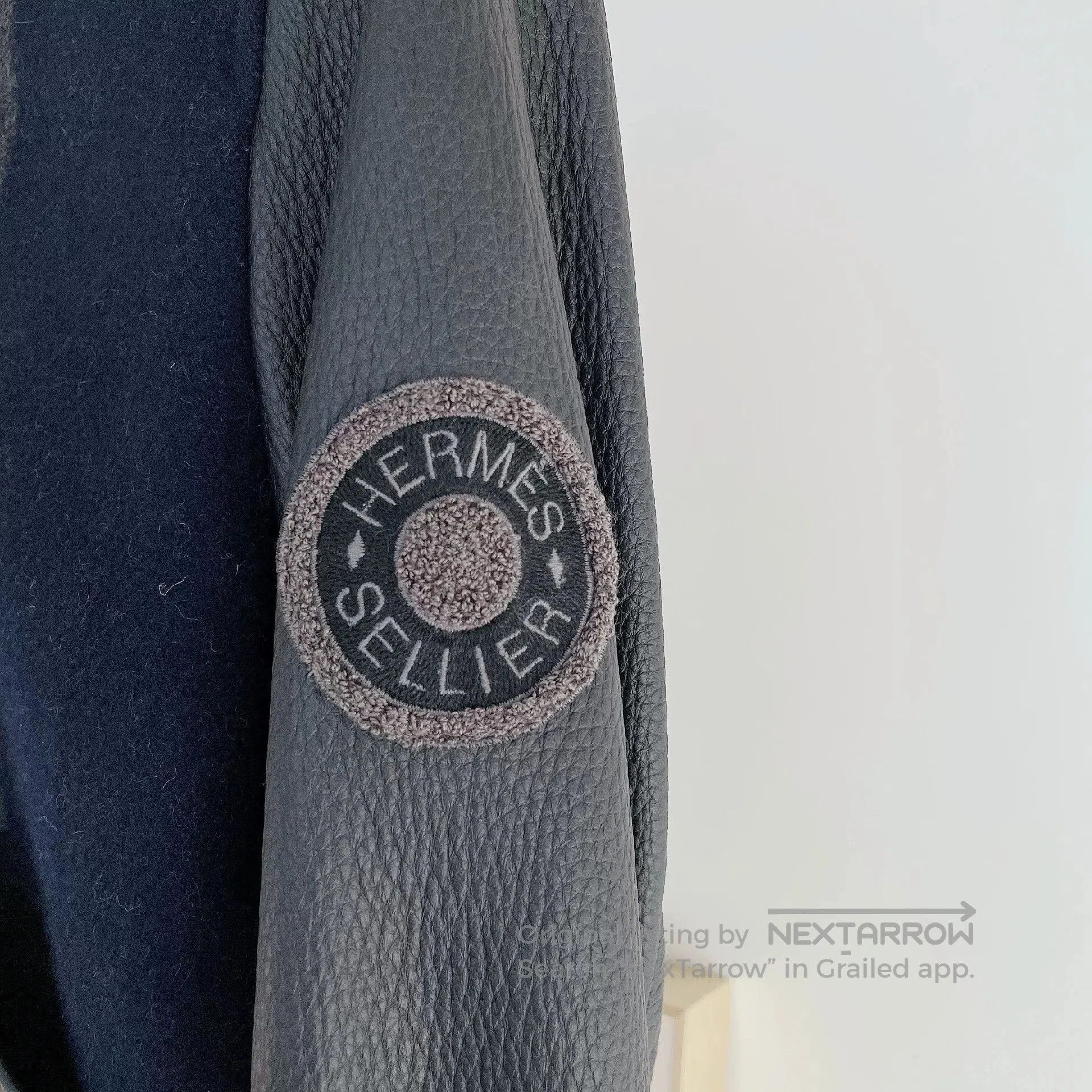 Hermes Hermes Cashmere Leather Trim Short Jacket. Size US XS / EU 42 / 0 - 5 Thumbnail