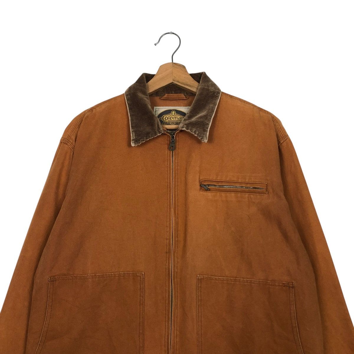 Japanese Brand 🔥VINTAGE CHORE WORK DETROIT JACKET COLEMAN ISSEY MIYAKE Size US M / EU 48-50 / 2 - 5 Thumbnail