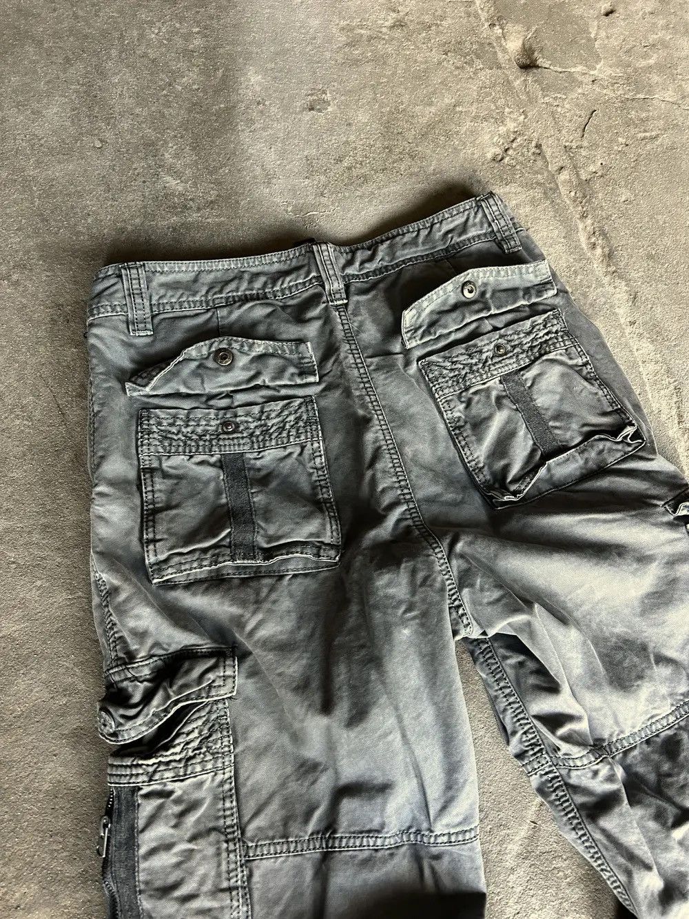 Junya Watanabe × Nike × Vintage Vintage Rick Owens Junya Watanabe Style Cargo Jeans Size US 30 / EU 46 - 6 Thumbnail