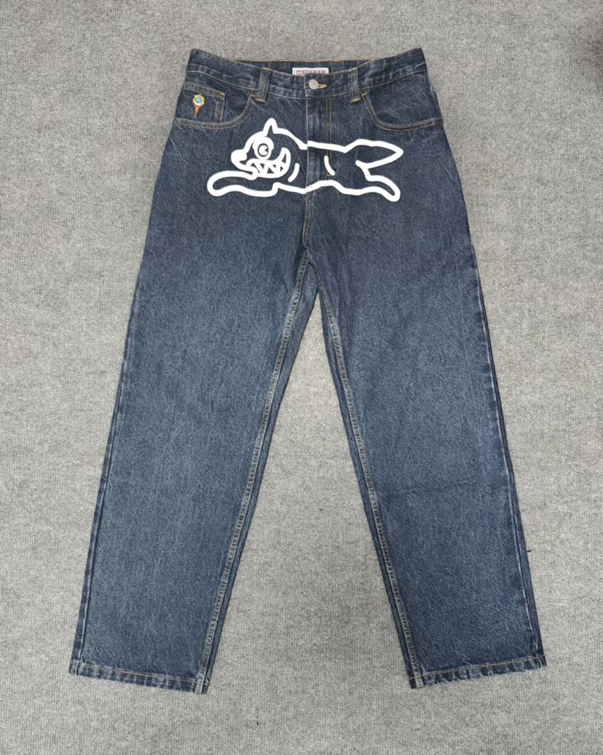 Print Washed Jeans Billionaire Boys Club