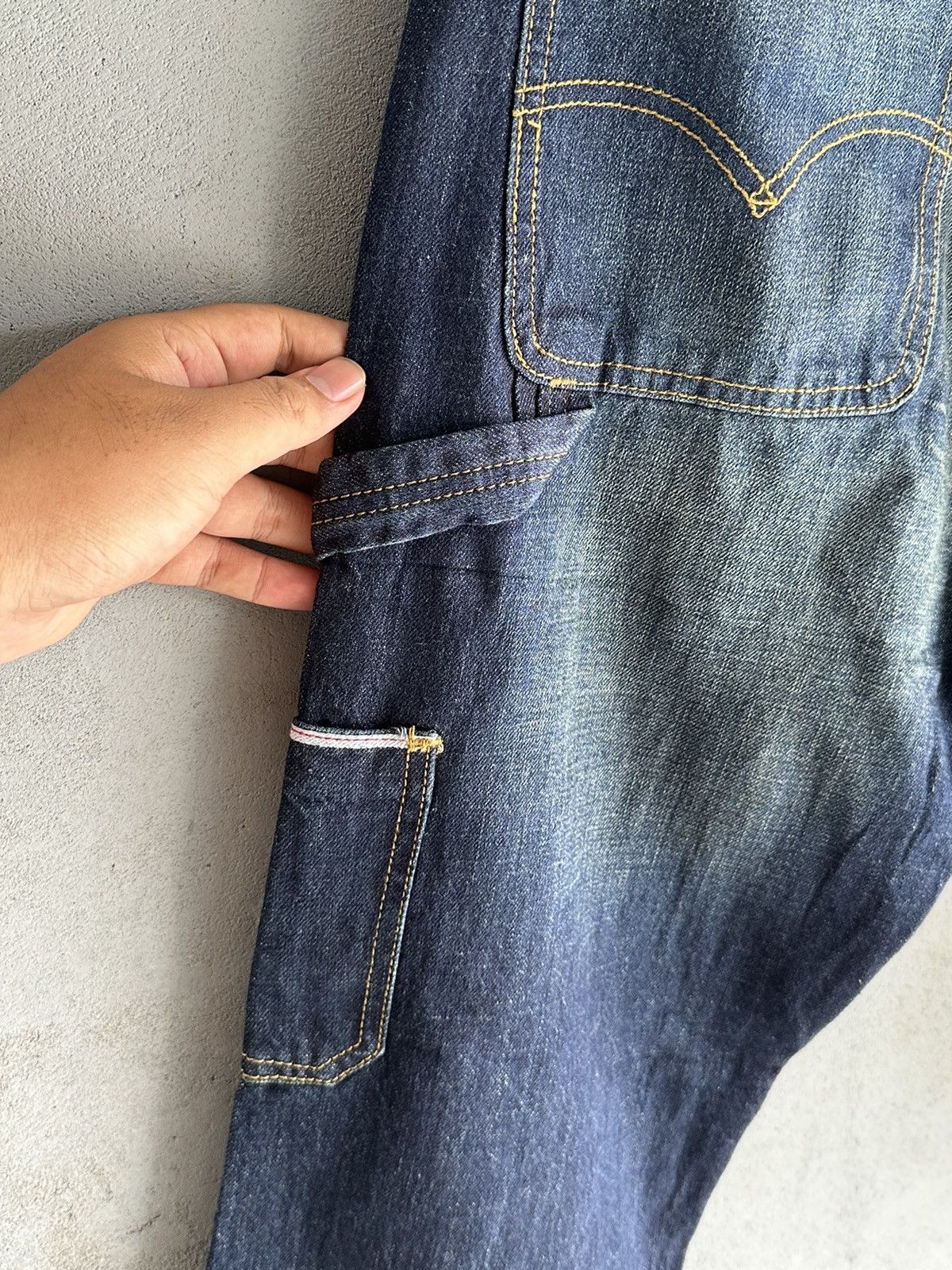 Fragment Design × Levi's Levis Fragment Design Carpanter Denim Pants Size US 34 / EU 50 - 6 Thumbnail