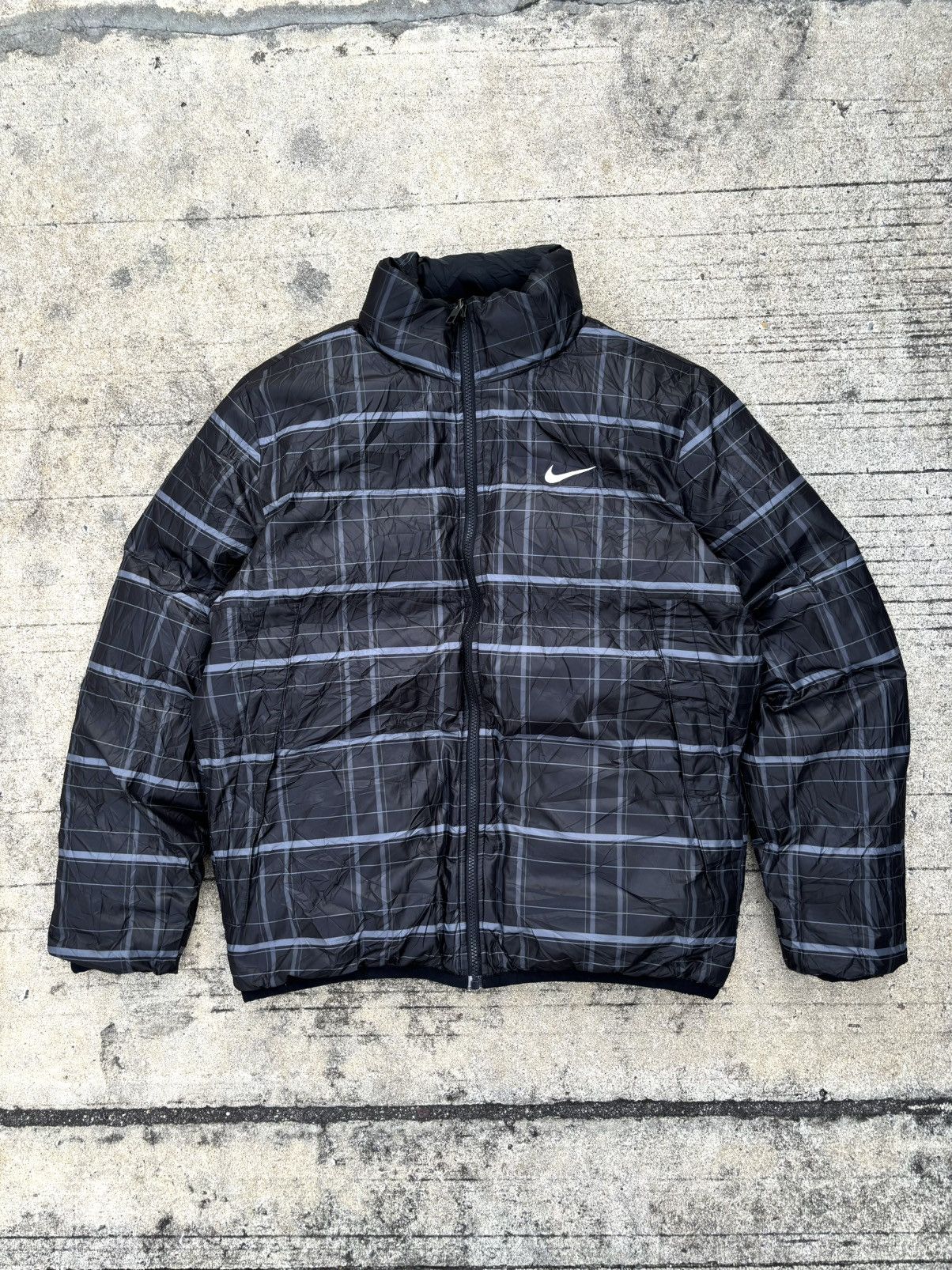 Nike Vintage Nike Puffer Jacket 2 in 1 Y2K Size US L / EU 52-54 / 3 - 8 Thumbnail