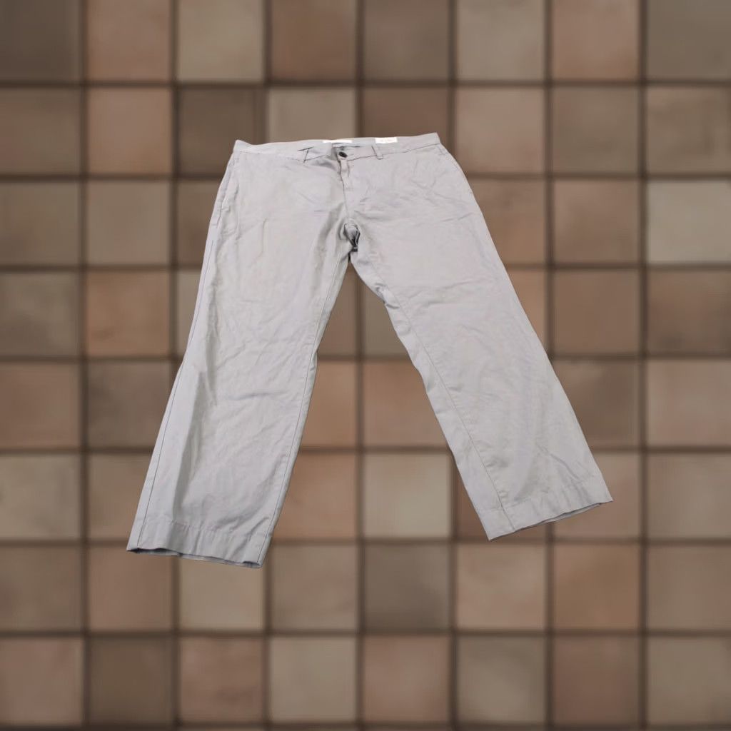 Billy Reid Billy Reid Pants Mens 36 Gray Chino Leonard Preppy Straight Leg Business Classic Shirt Trousers Mens Size US 36 / EU 52 - 1 Thumbnail