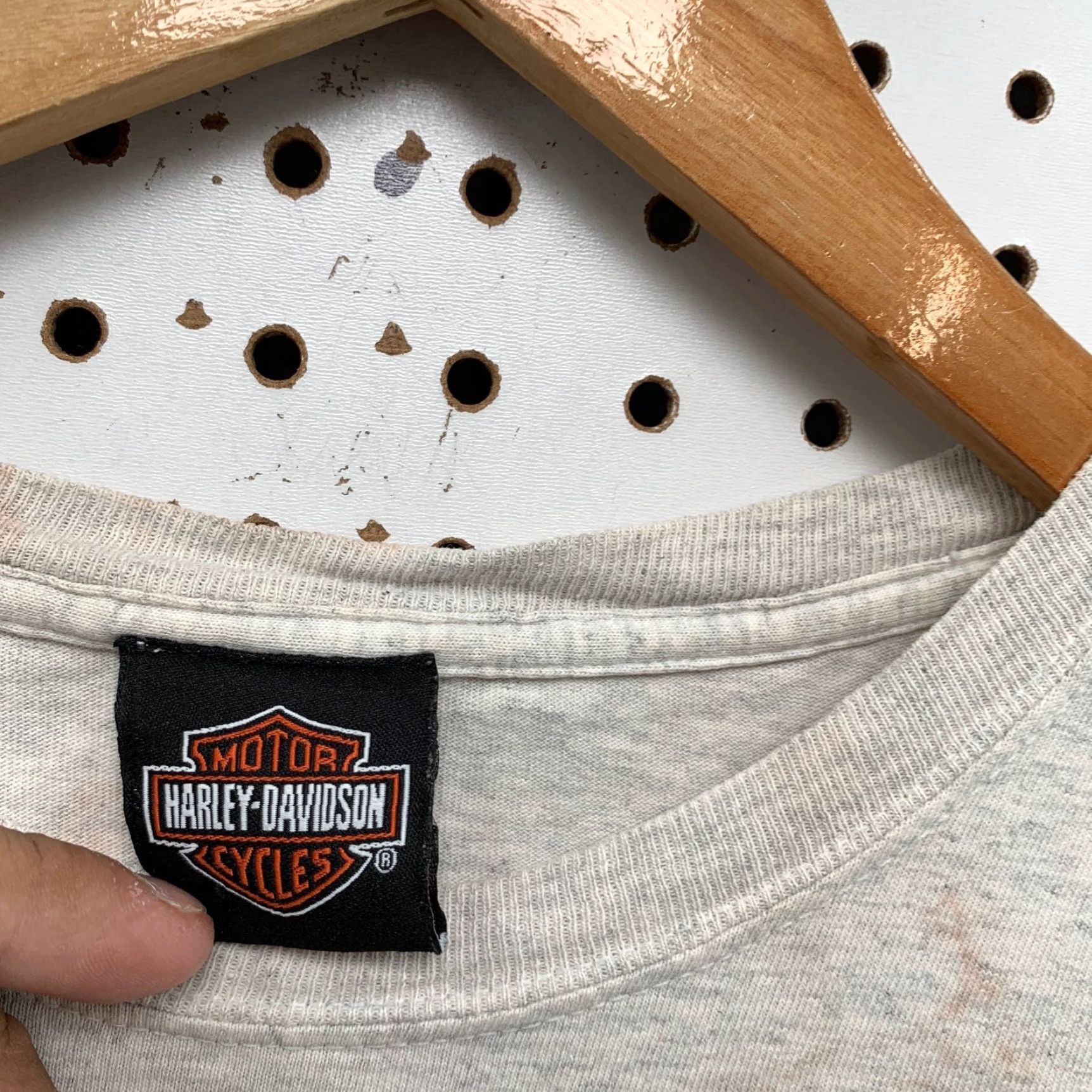 Harley Davidson Harley-Davidson T Shirt Mens Large Gray Milwaukee Bound Distressed Vintage Shirt Size US L / EU 52-54 / 3 - 2 Thumbnail