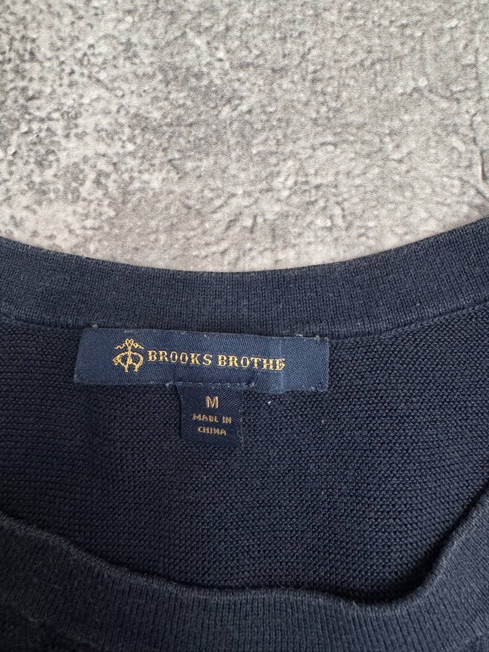 Brooks Brooks Brothers Women's Knit Sleeveless Top Navy Size M Size M / US 6-8 / IT 42-44 - 3 Thumbnail