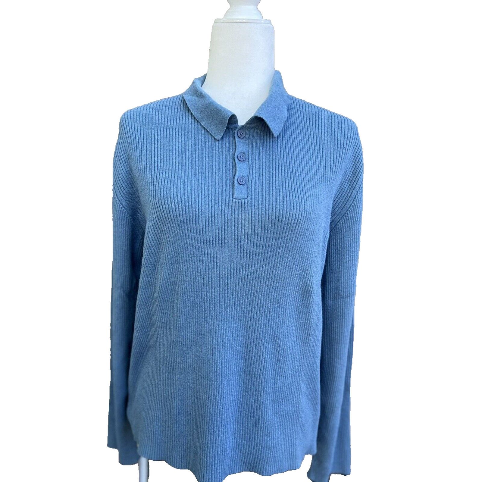 Armani Exchange Armani Exchange cotton warm knit collared size XL A000233 Size XL / US 12-14 / IT 48-50 - 1 Thumbnail
