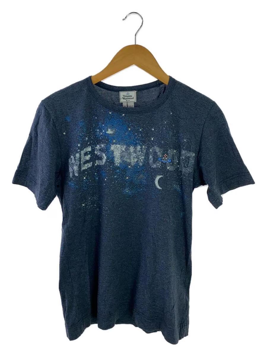 image of Vivienne Westwood Westwood Orb Tee in Navy, Men's (Size Small)