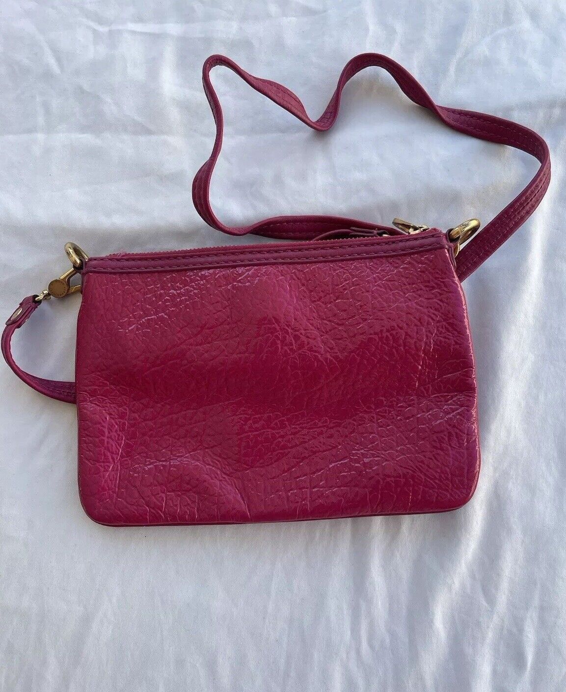 Marc Jacobs Marc By Marc Jacobs Totally Turnlock Pink 100% Leather Bag Size ONE SIZE - 18 Thumbnail
