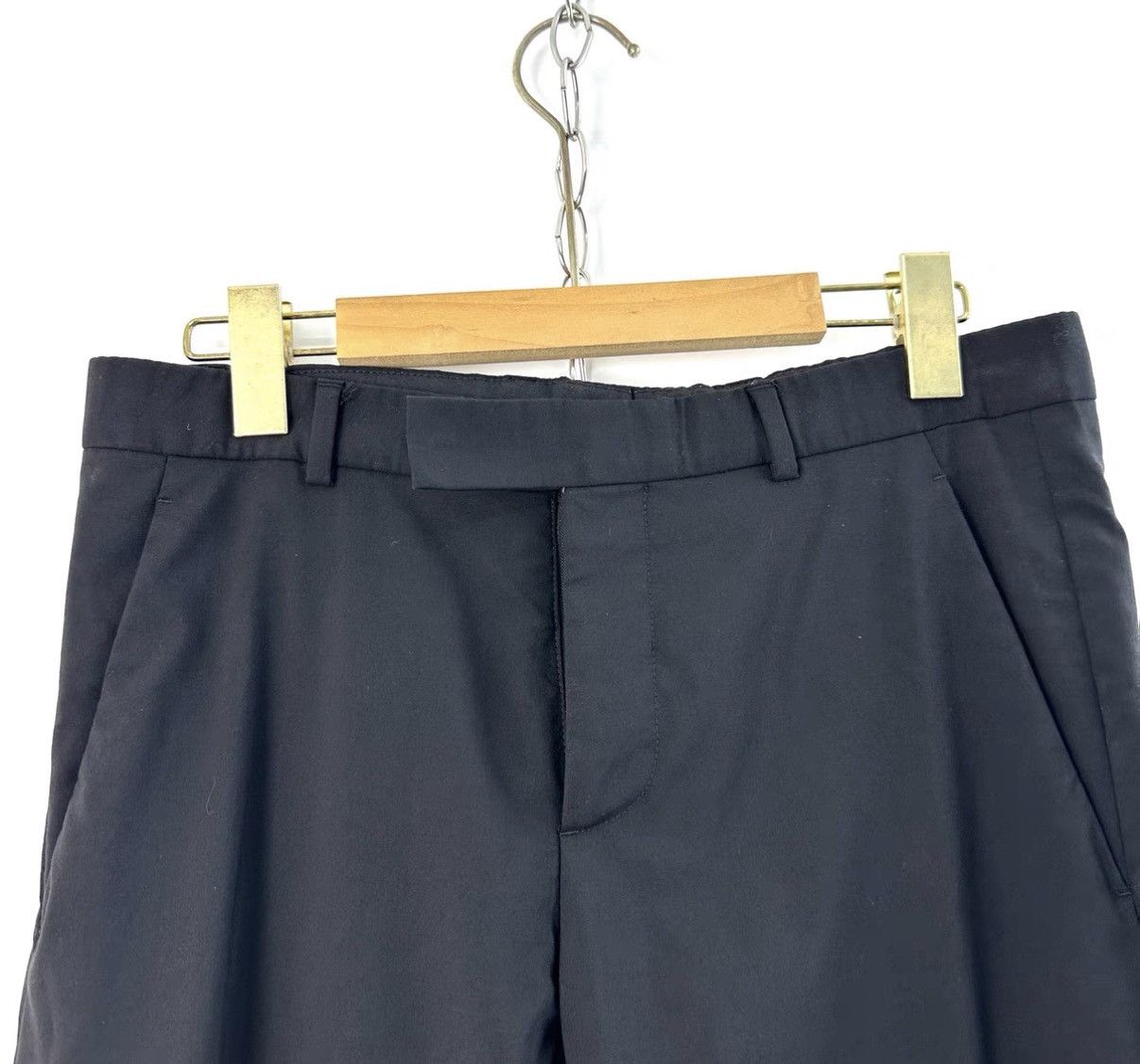 Dior Dior Men's Black Dress Pants K12 Size US 34 / EU 50 - 3 Thumbnail