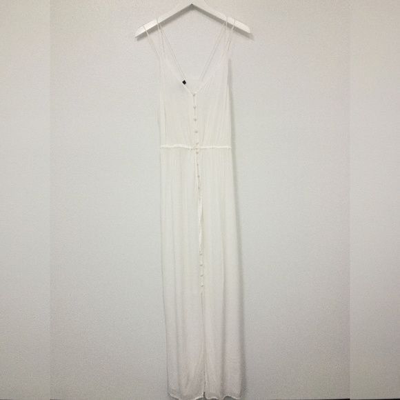 Paige Paige Lyssa White Maxi Dress Size M / US 6-8 / IT 42-44 - 5 Thumbnail