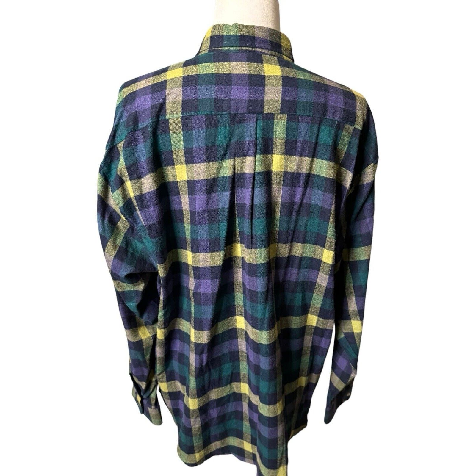 Stanley Blacker Stanley Blacker NEW Plaid Flannel Button Down Shirt Size US XXL / EU 58 / 5 - 6 Thumbnail