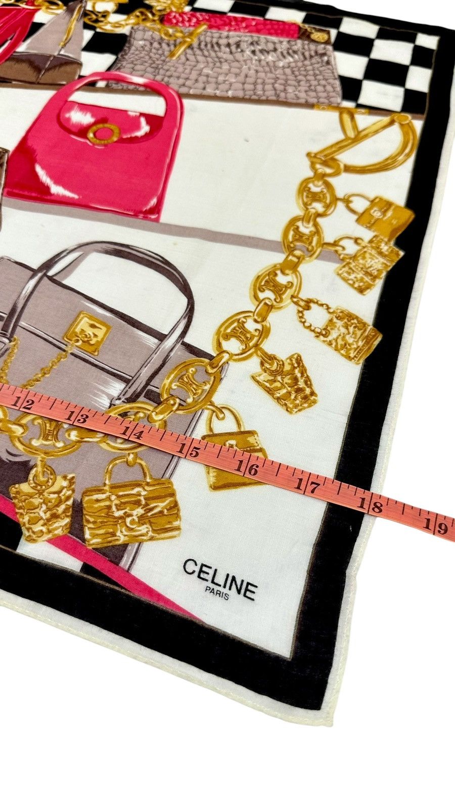 Celine × Vintage Celine Bandana / Handkerchief Size ONE SIZE - 10 Thumbnail